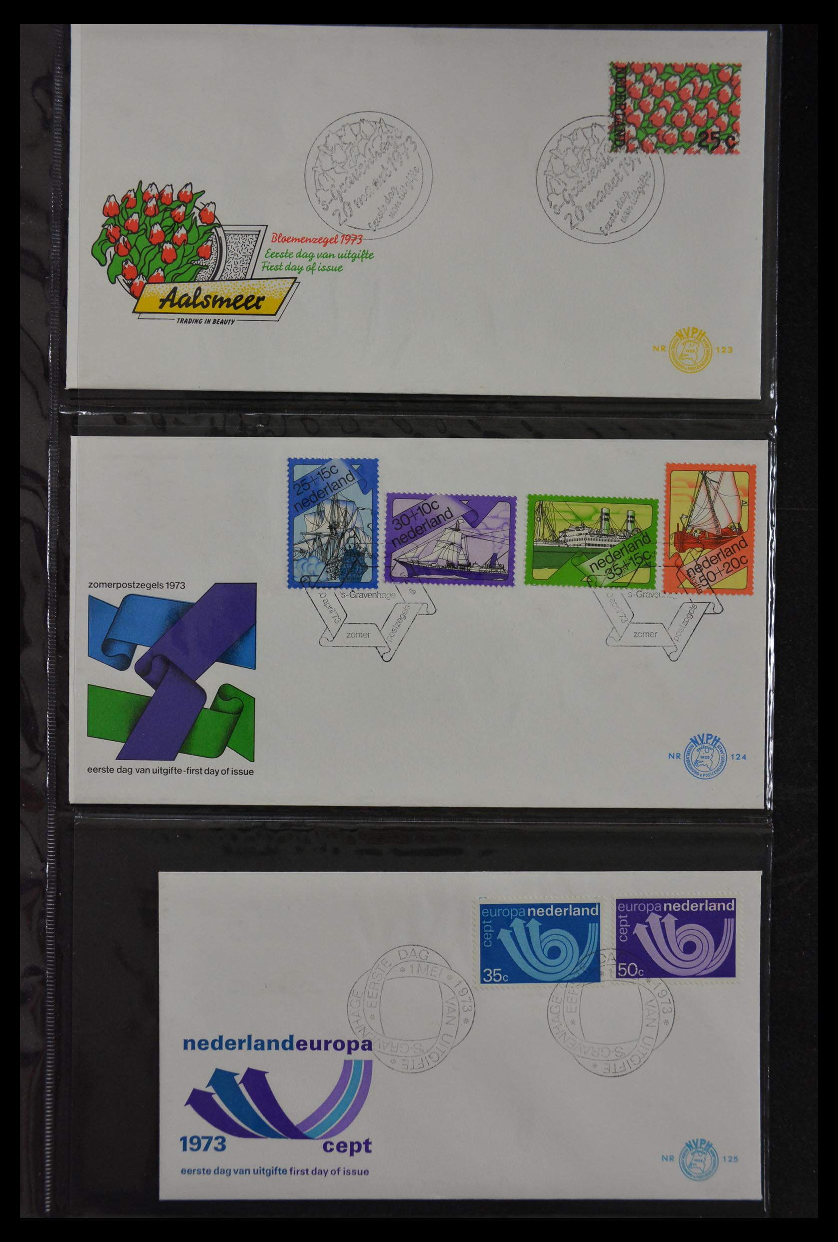 29812 041 - 29812 Netherlands FDC's 1952-2016.