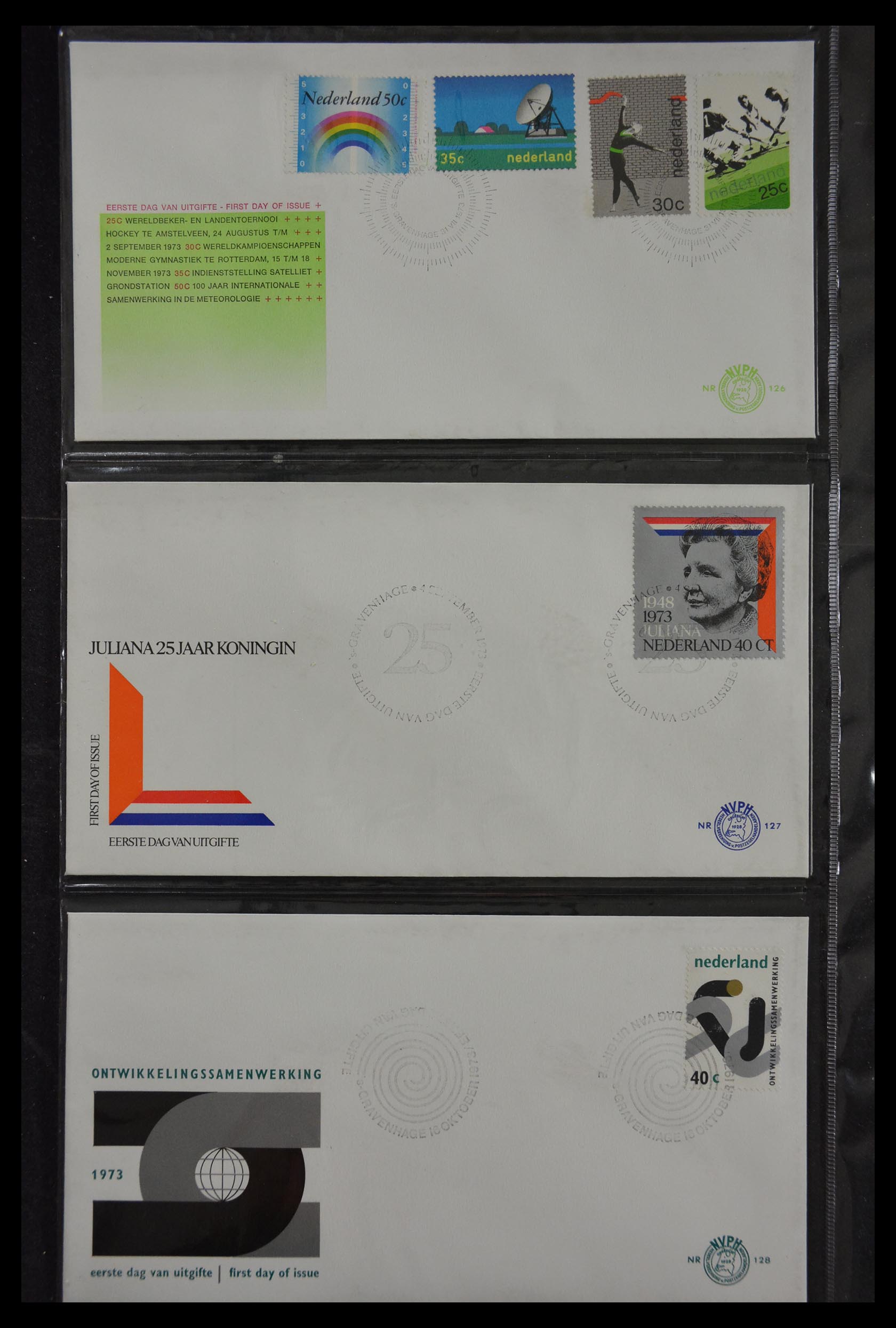 29812 042 - 29812 Netherlands FDC's 1952-2016.