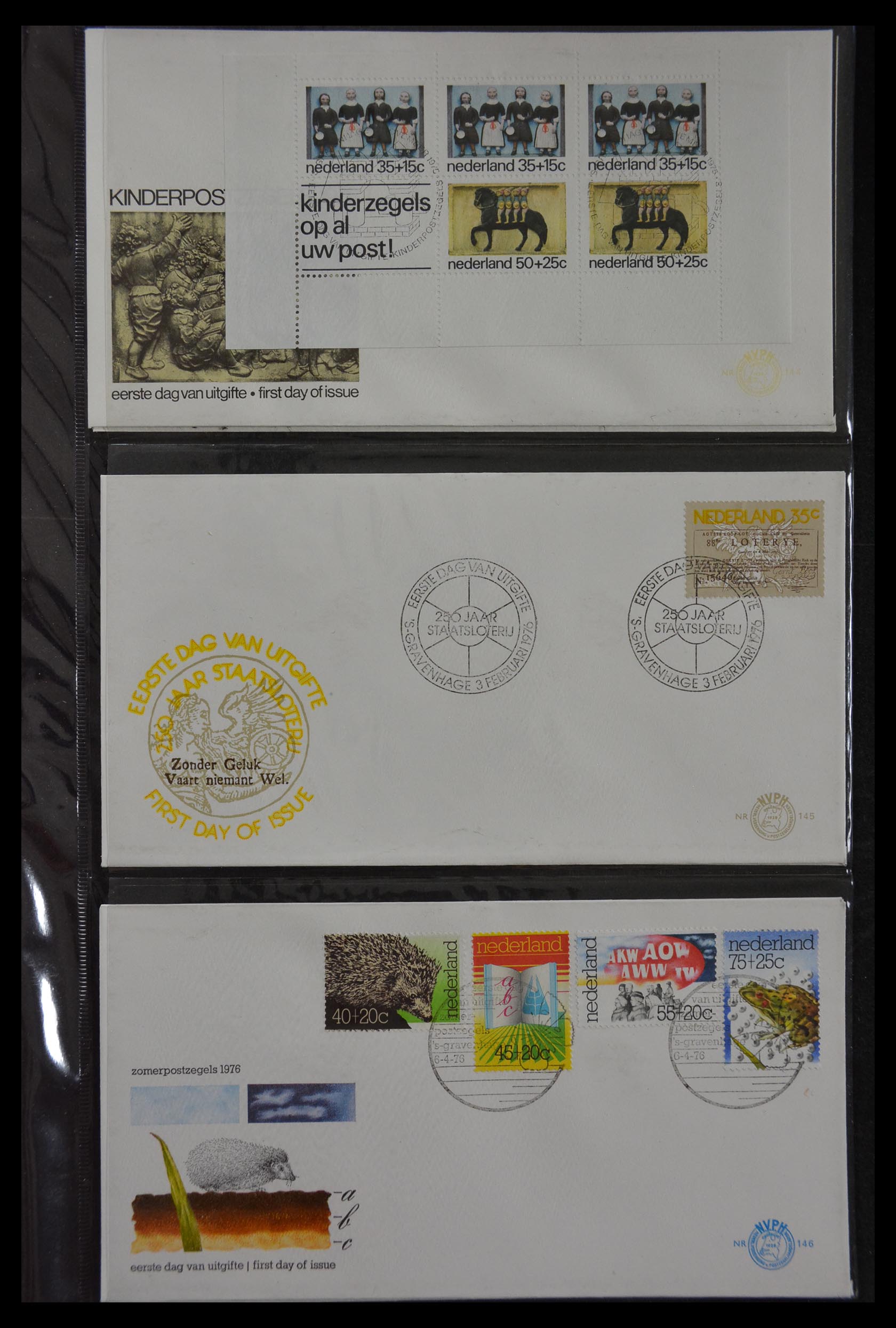29812 049 - 29812 Netherlands FDC's 1952-2016.