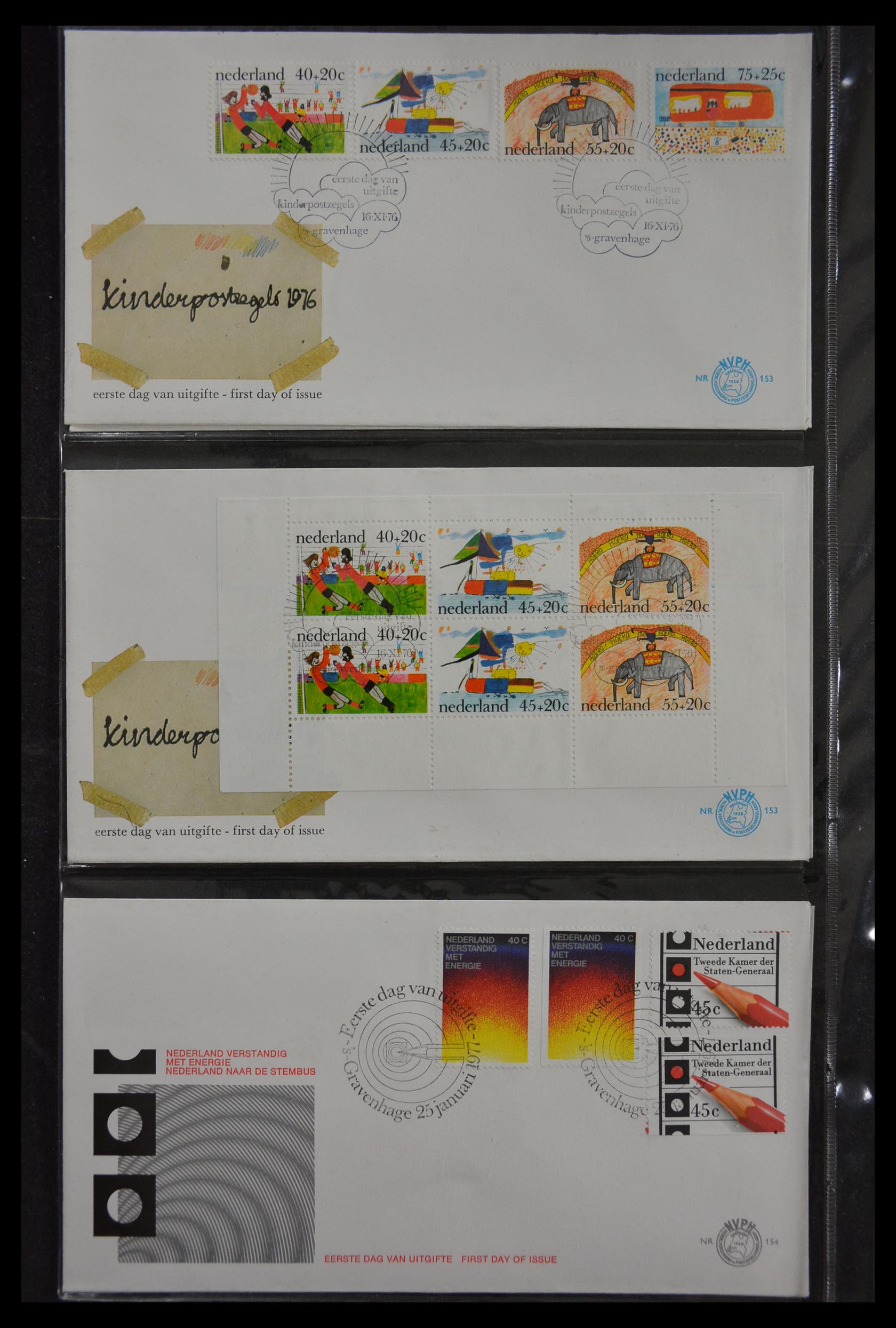 29812 052 - 29812 Netherlands FDC's 1952-2016.