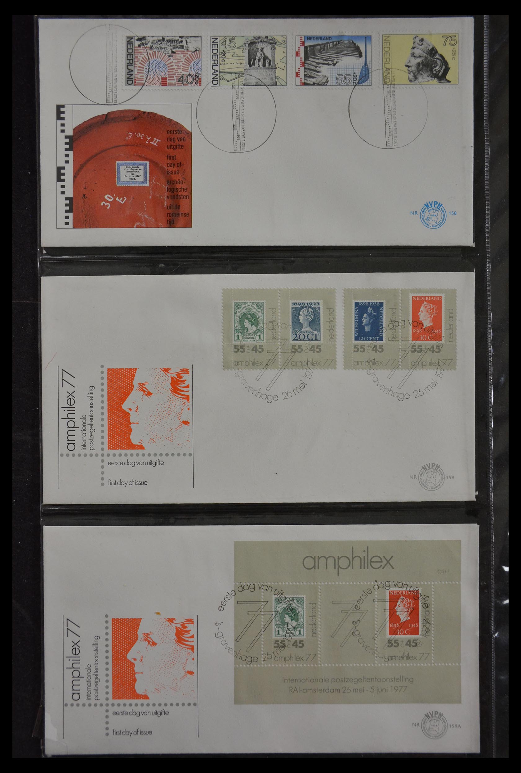 29812 054 - 29812 Netherlands FDC's 1952-2016.