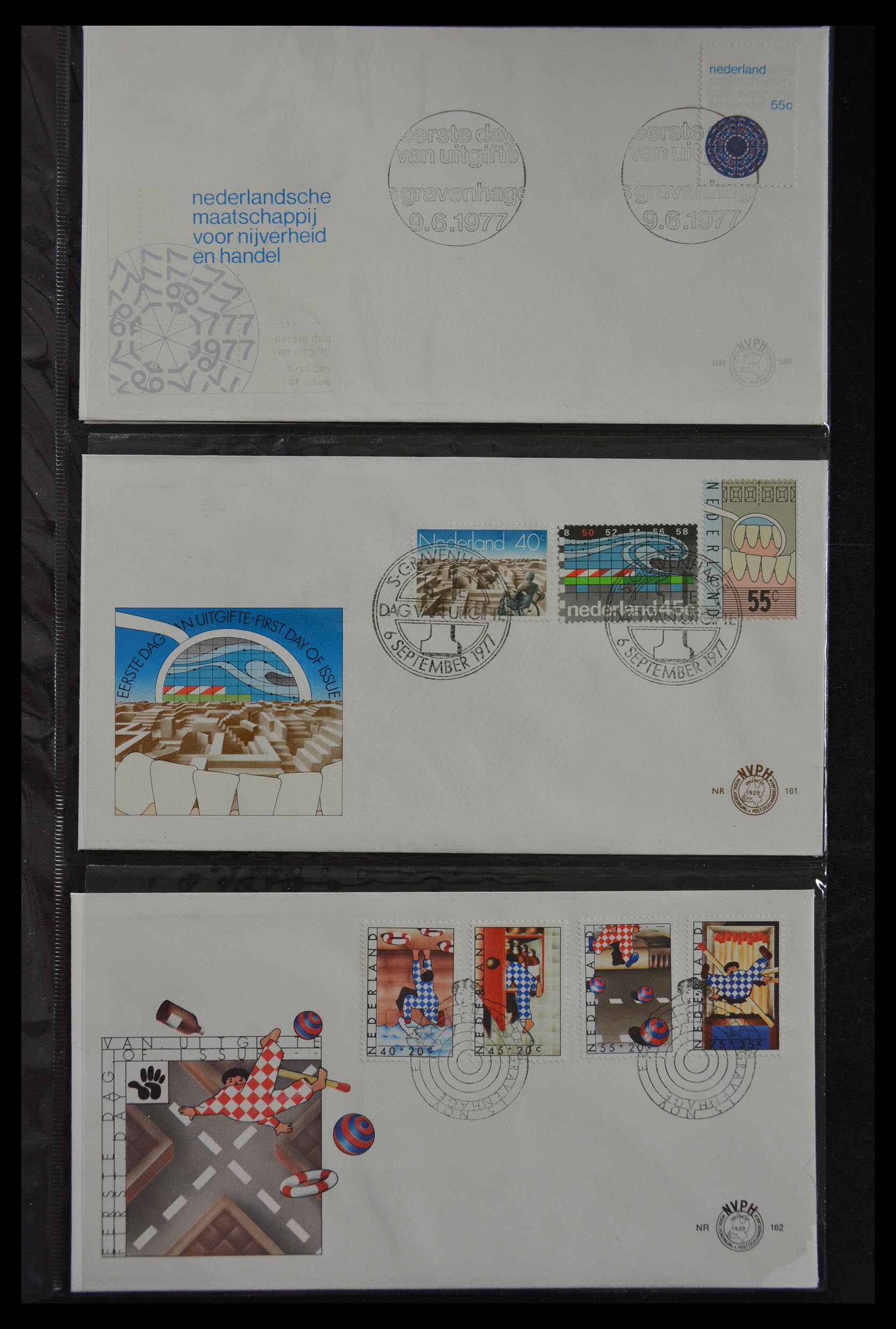 29812 055 - 29812 Netherlands FDC's 1952-2016.