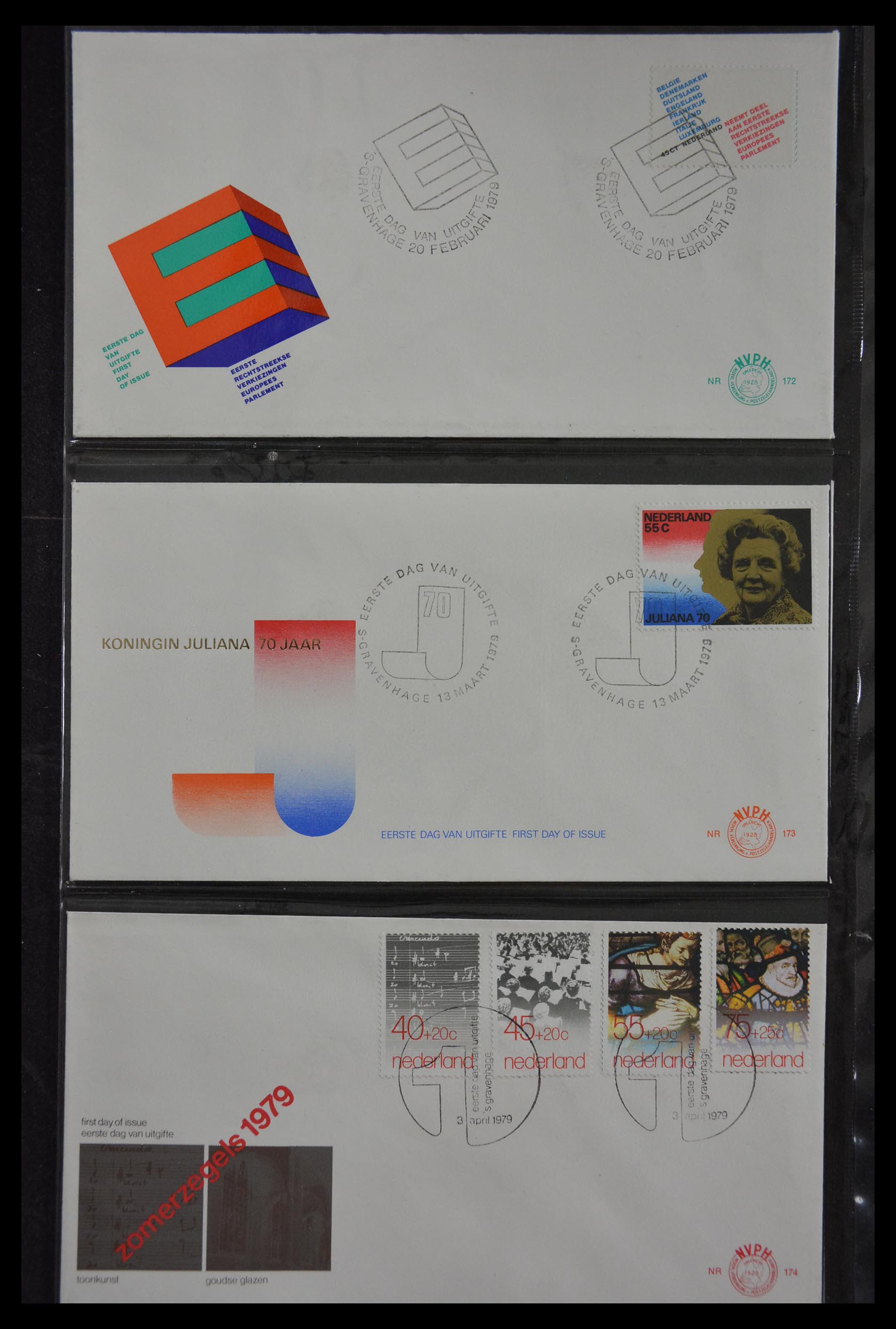 29812 060 - 29812 Netherlands FDC's 1952-2016.