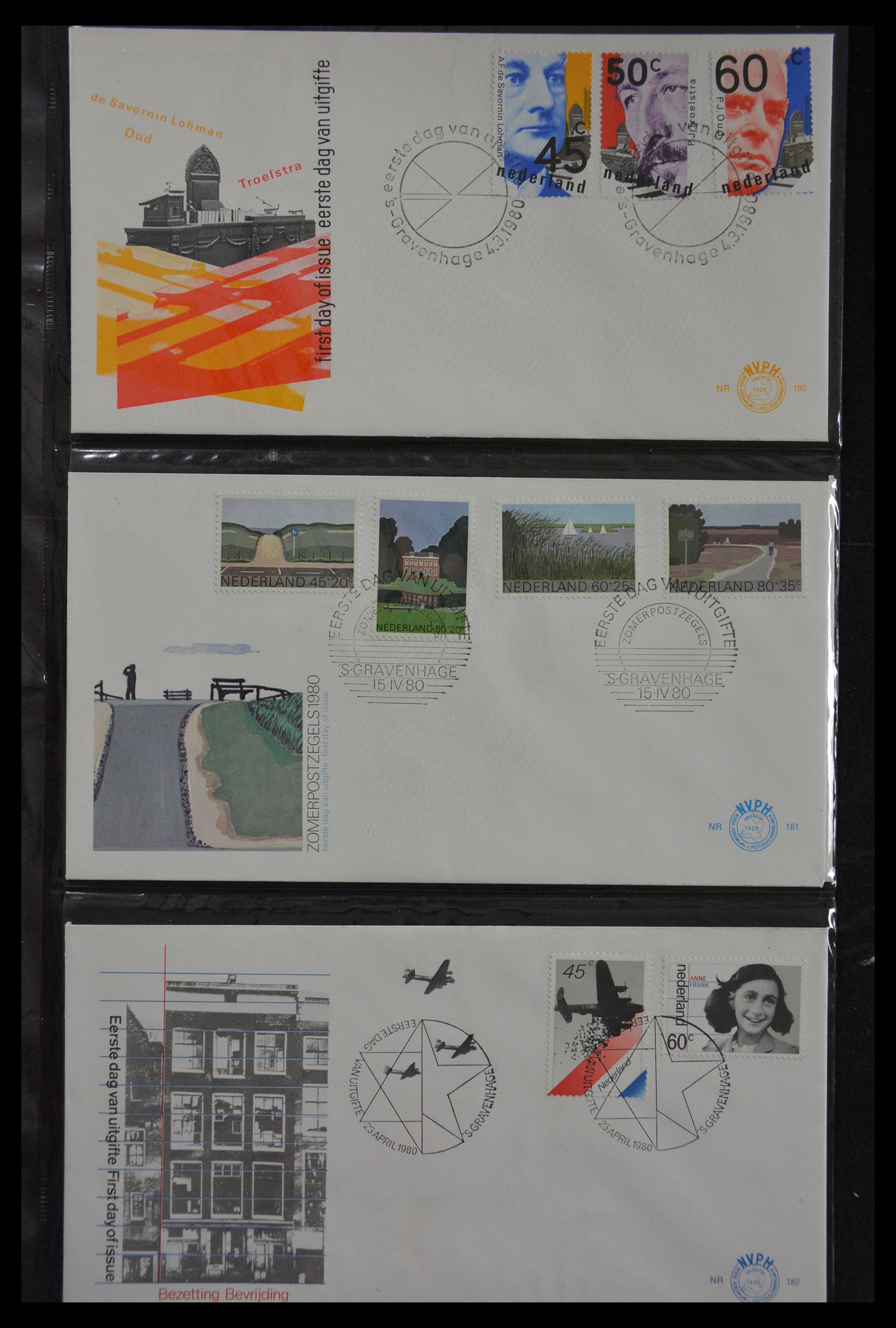 29812 063 - 29812 Netherlands FDC's 1952-2016.