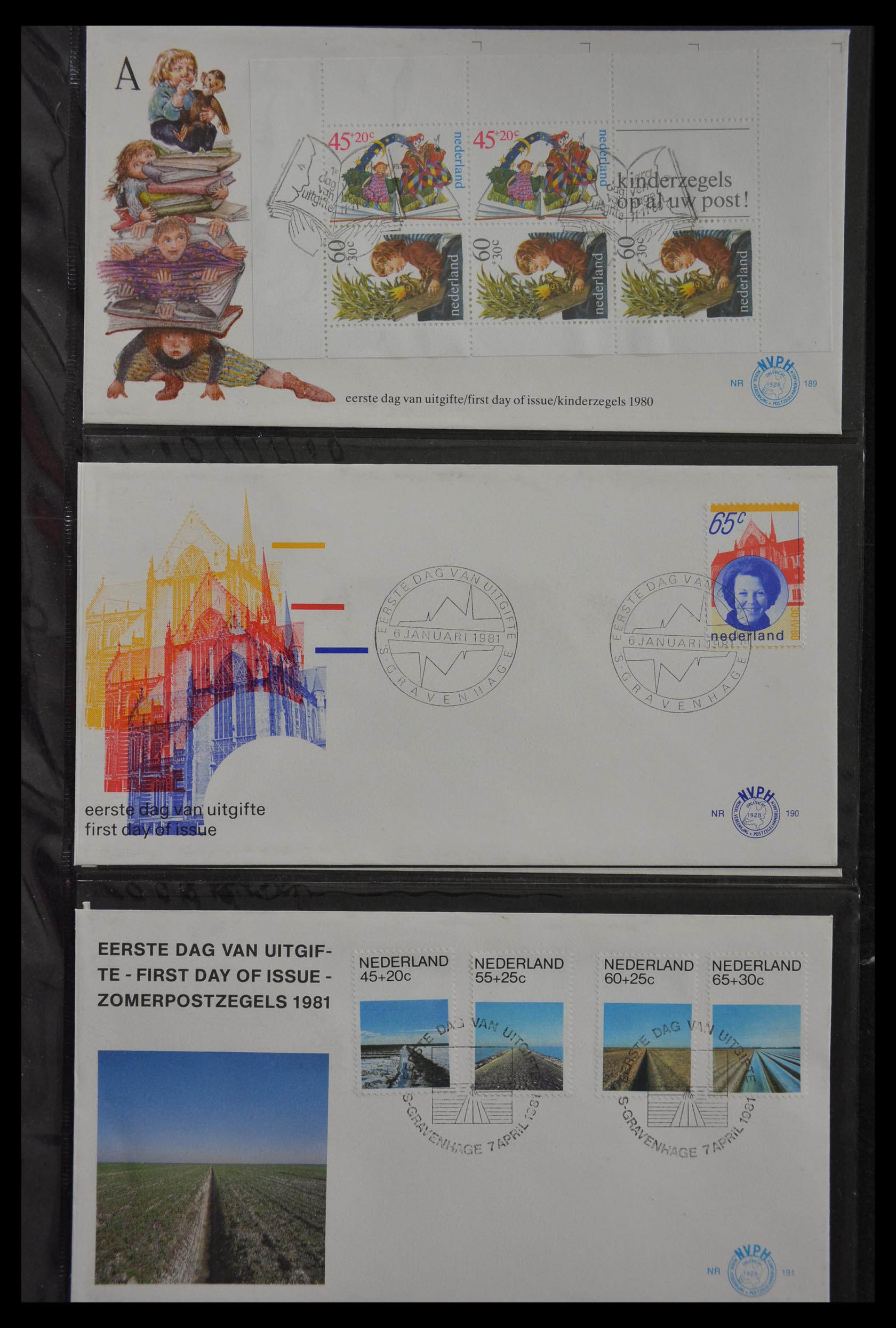 29812 069 - 29812 Netherlands FDC's 1952-2016.