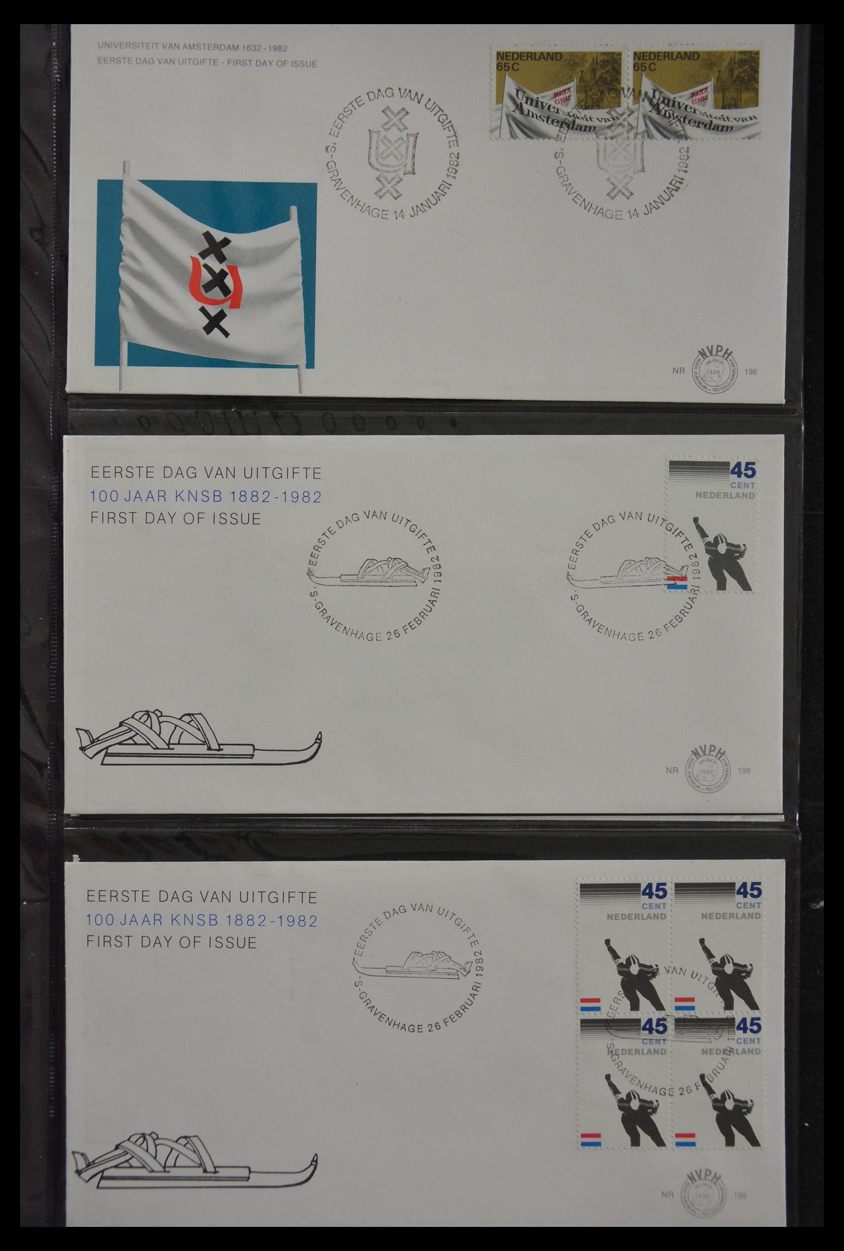 29812 073 - 29812 Netherlands FDC's 1952-2016.