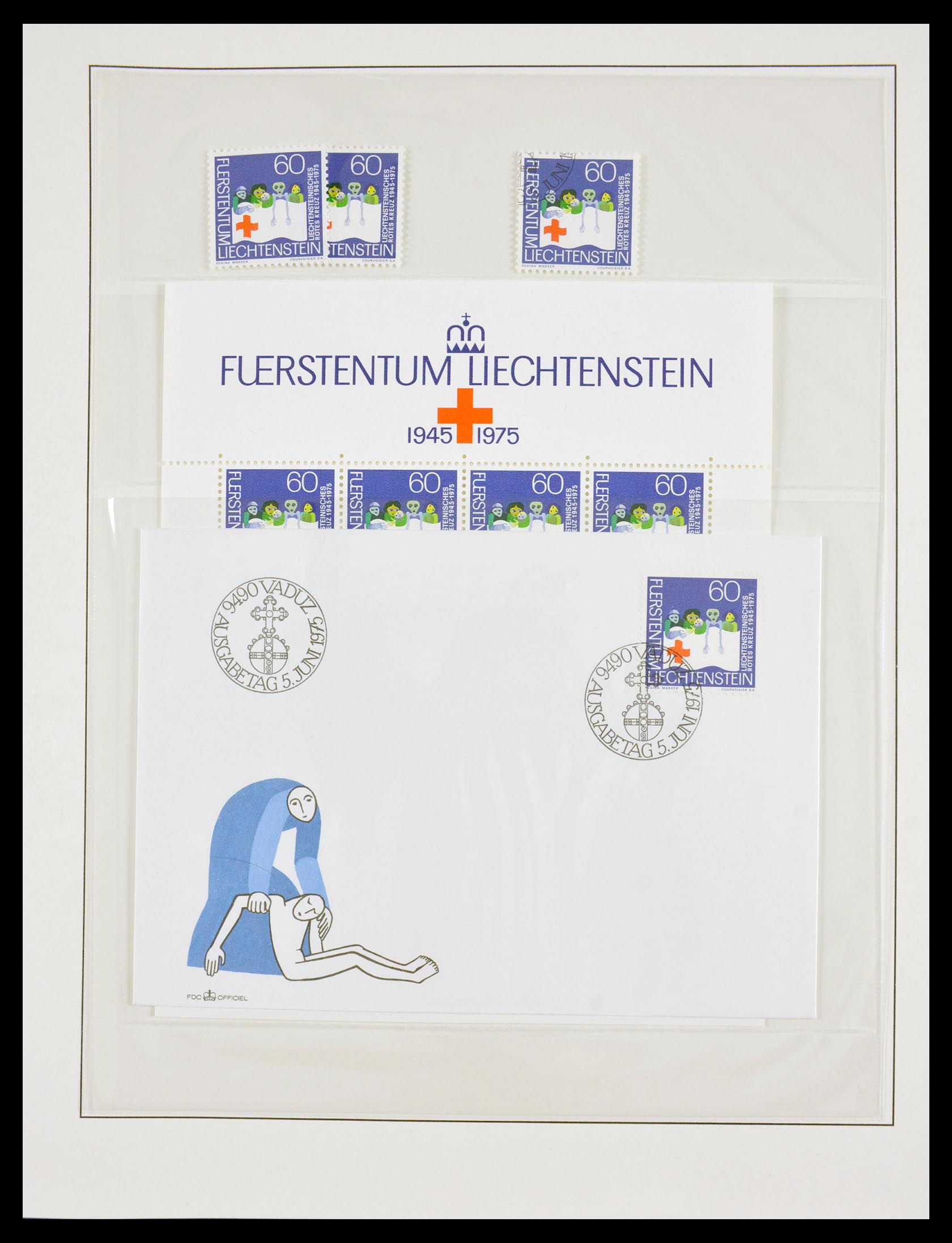 29858 134 - 29858 Liechtenstein 1912-1988.