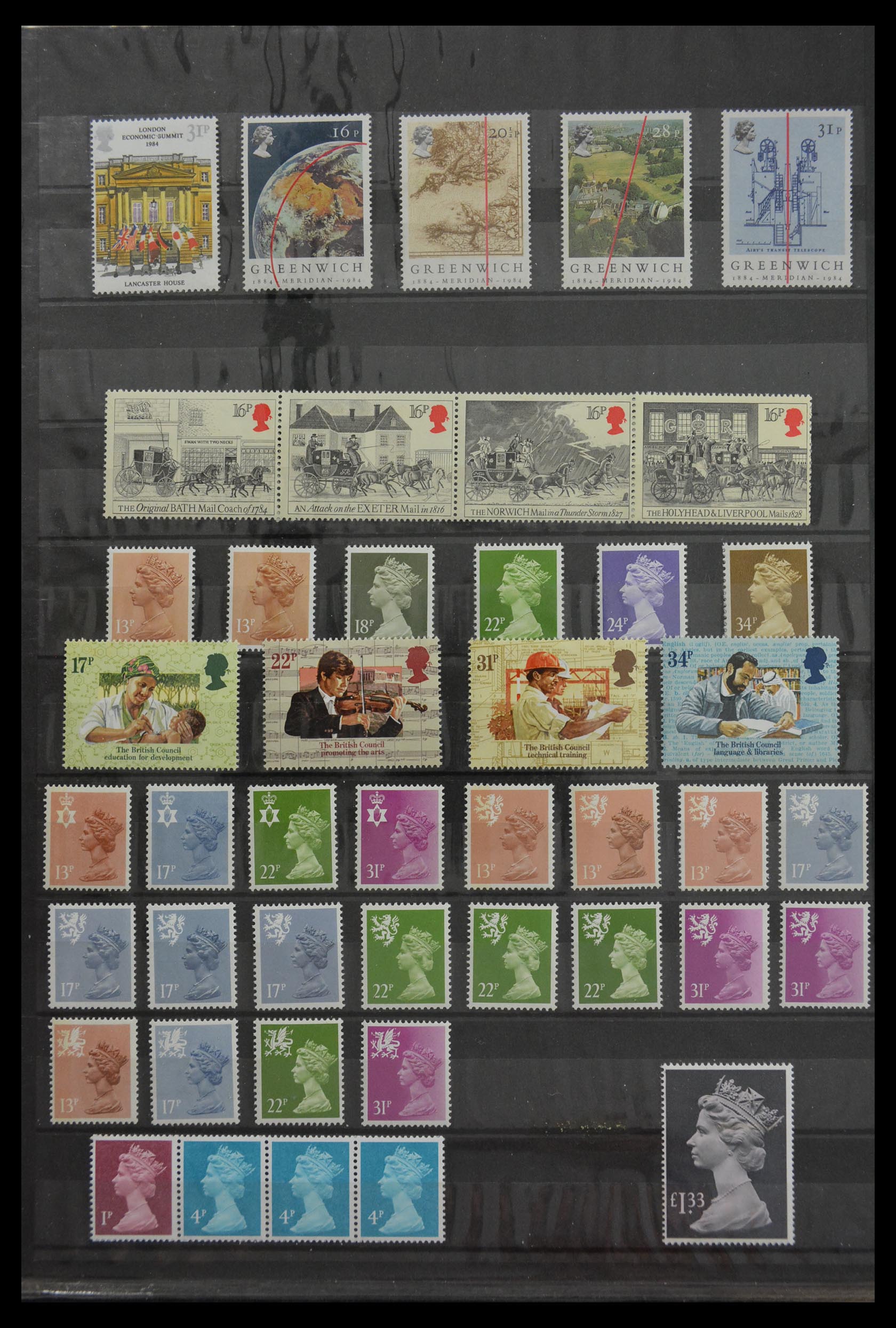 29940 477 - 29940 Great Britain and Colonies 1920-1970.