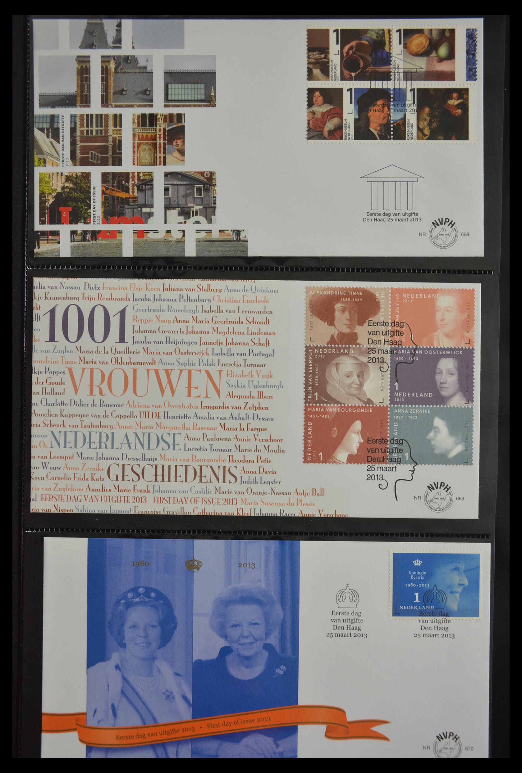 29948 273 - 29948 Nederland FDC's 1950-2018!