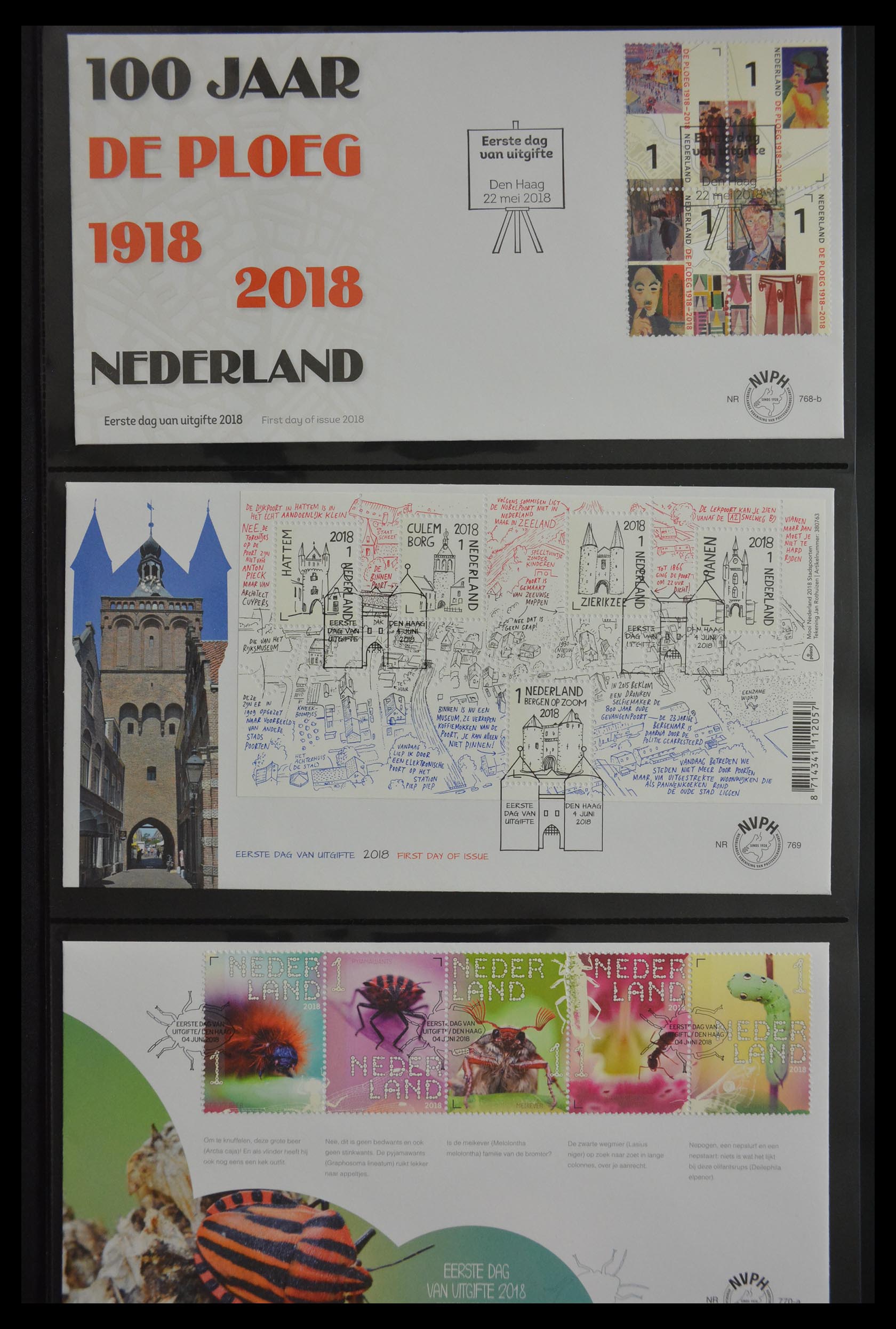 29948 319 - 29948 Nederland FDC's 1950-2018!