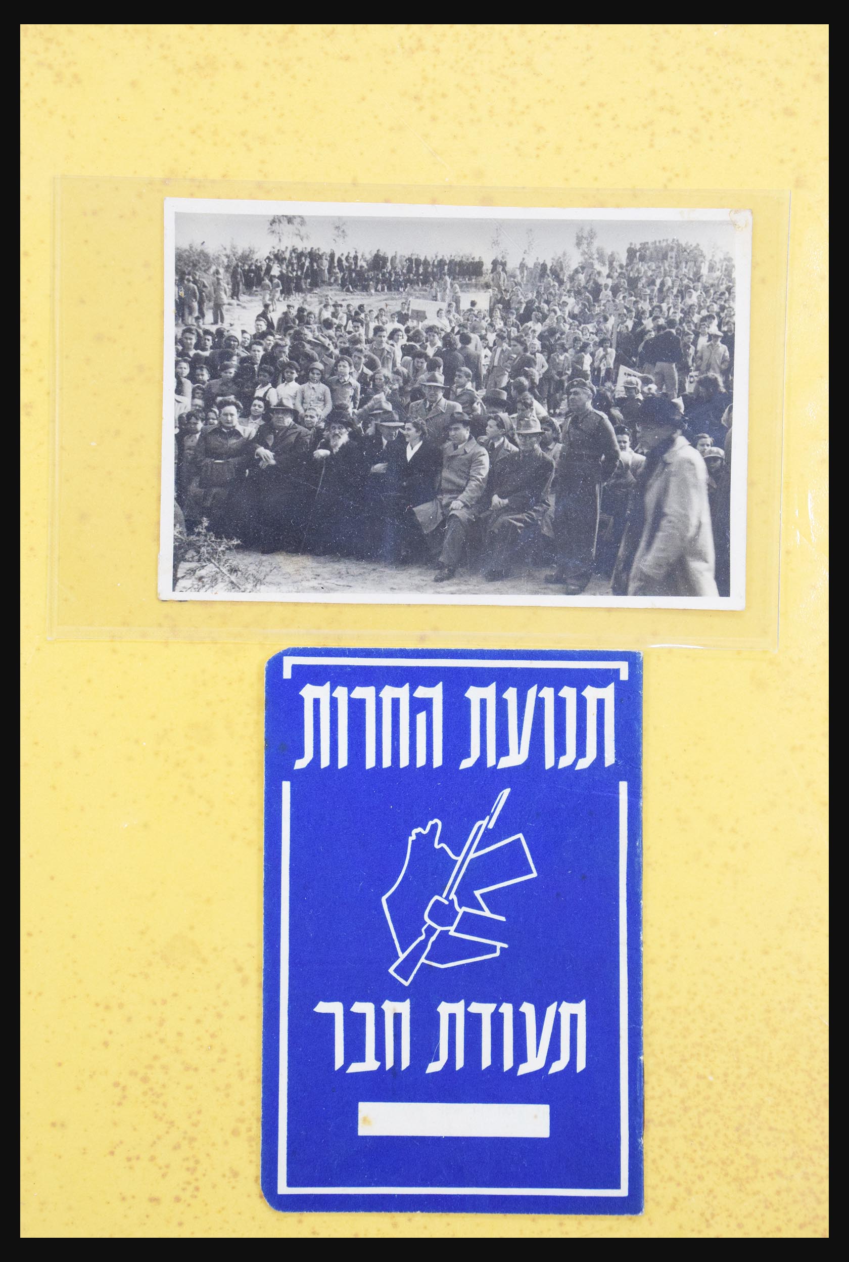 30731 341 - 30731 Israel/Palestina ephemera 1948-1980.