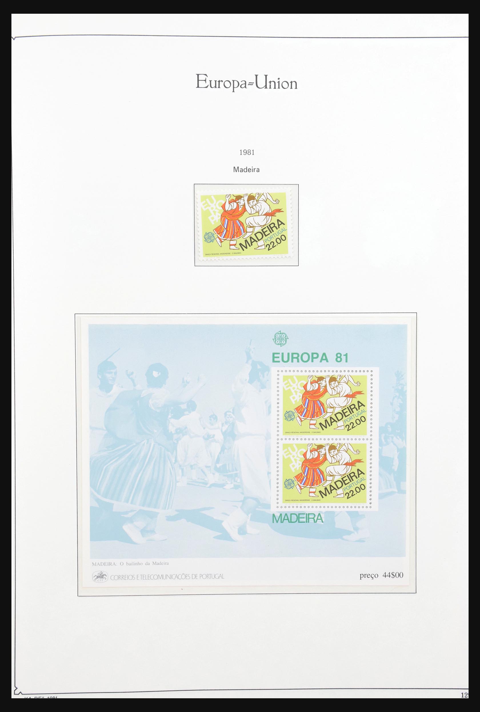 31029 132 - 31029 Europa CEPT 1956-2007.