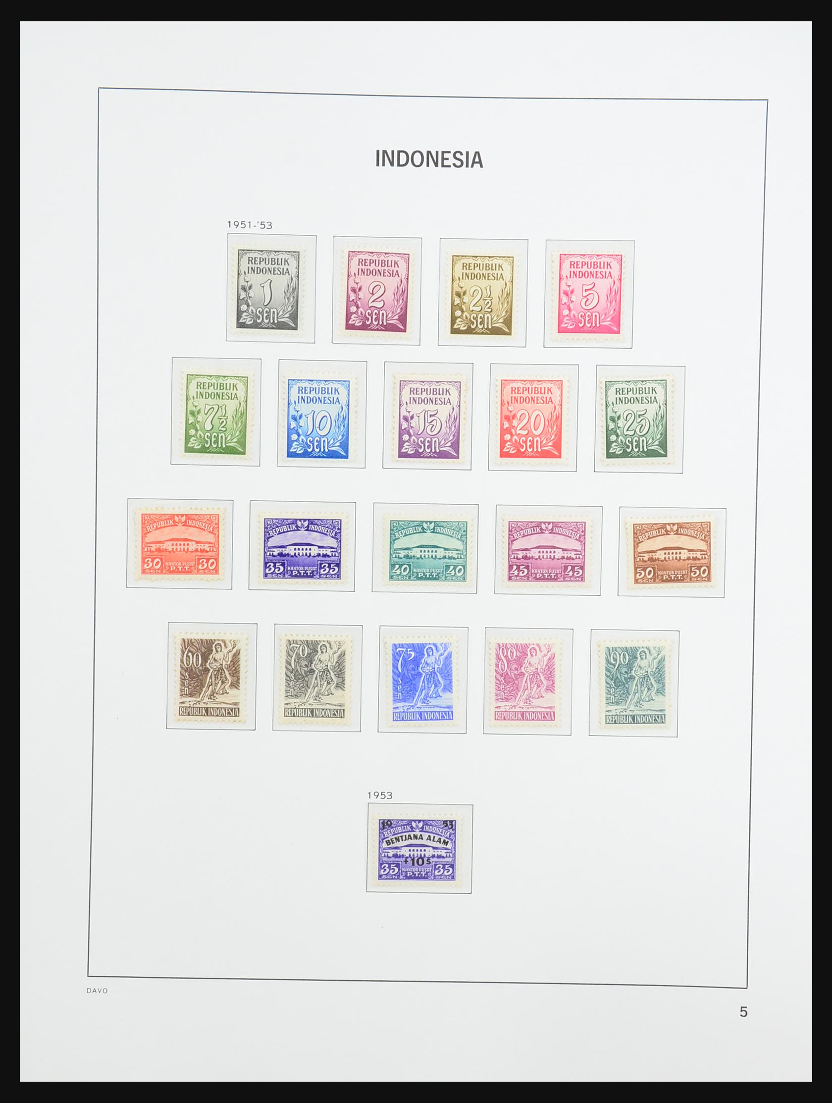 31345 005 - 31345 Indonesië 1949-2012.