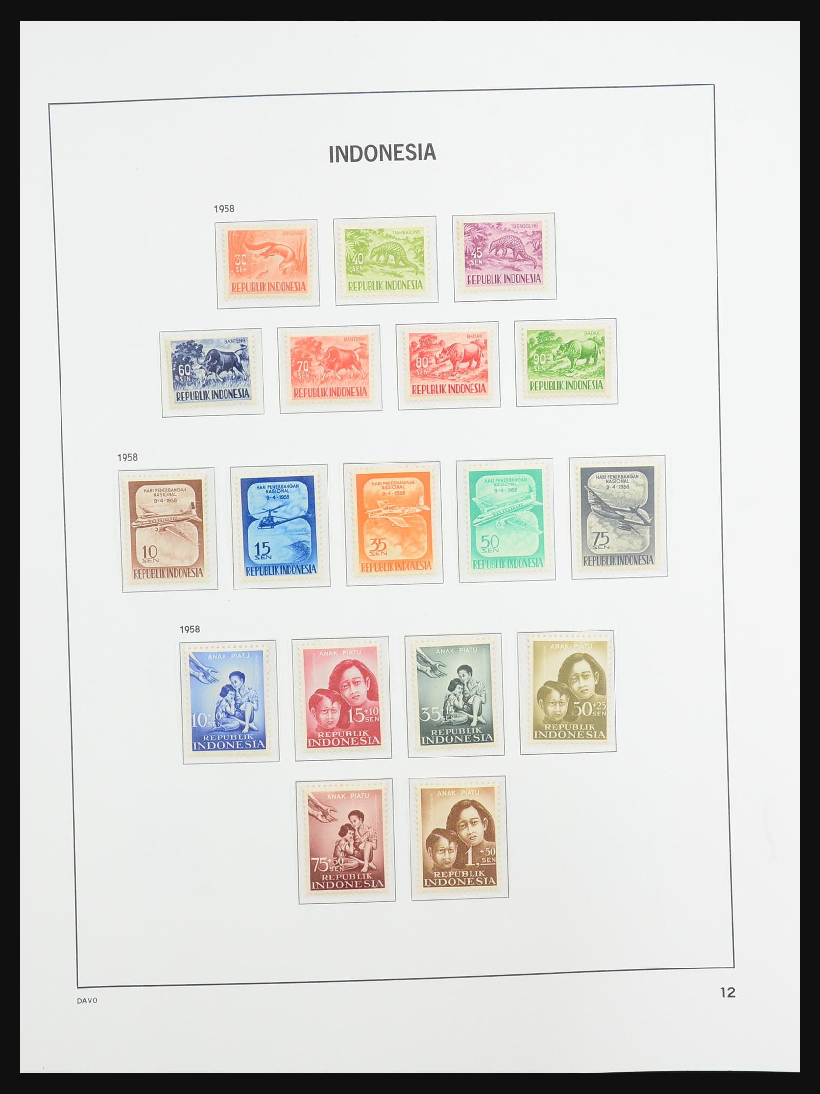 31345 012 - 31345 Indonesië 1949-2012.