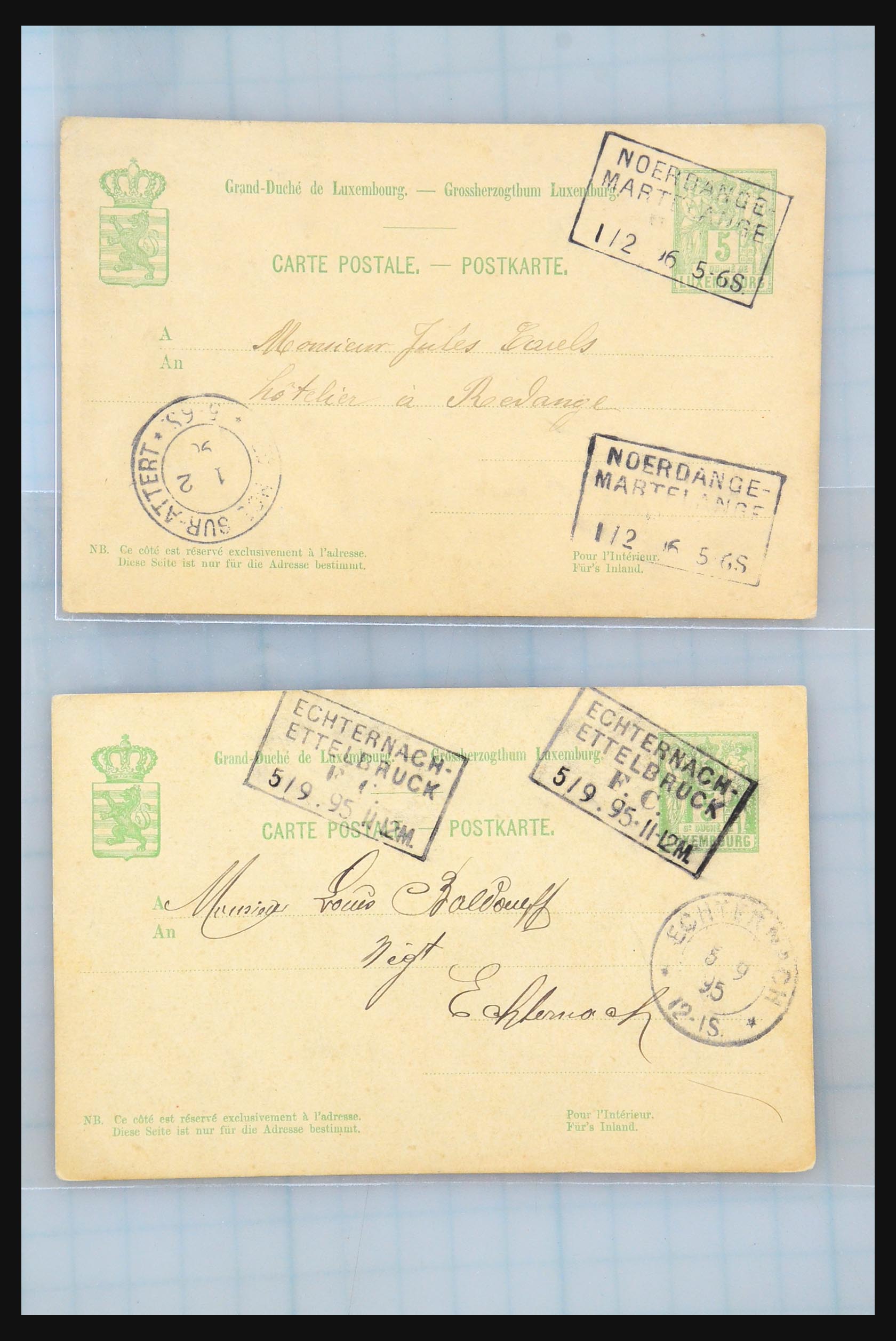 31358 106 - 31358 Portugal/Luxemburg/Griekenland brieven 1880-1960.