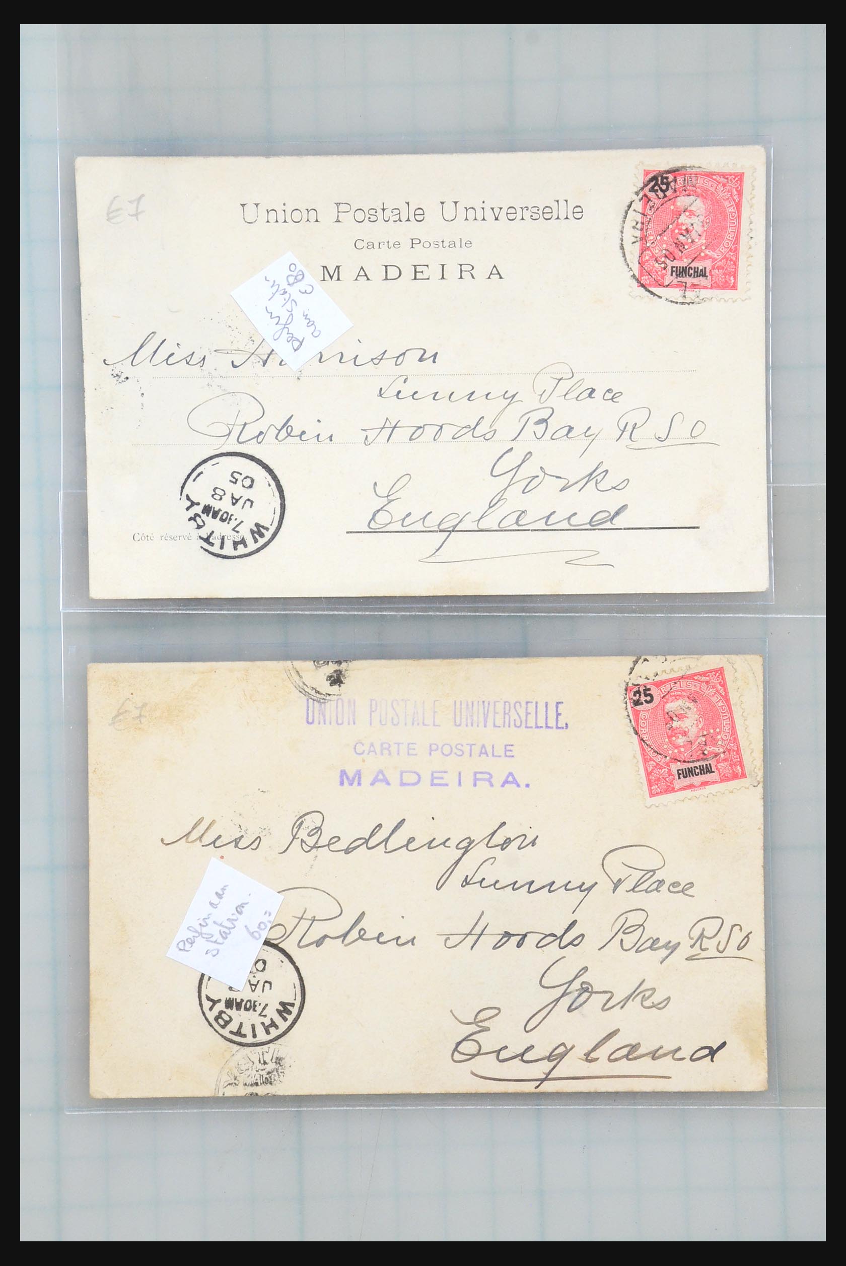 31358 146 - 31358 Portugal/Luxemburg/Griekenland brieven 1880-1960.