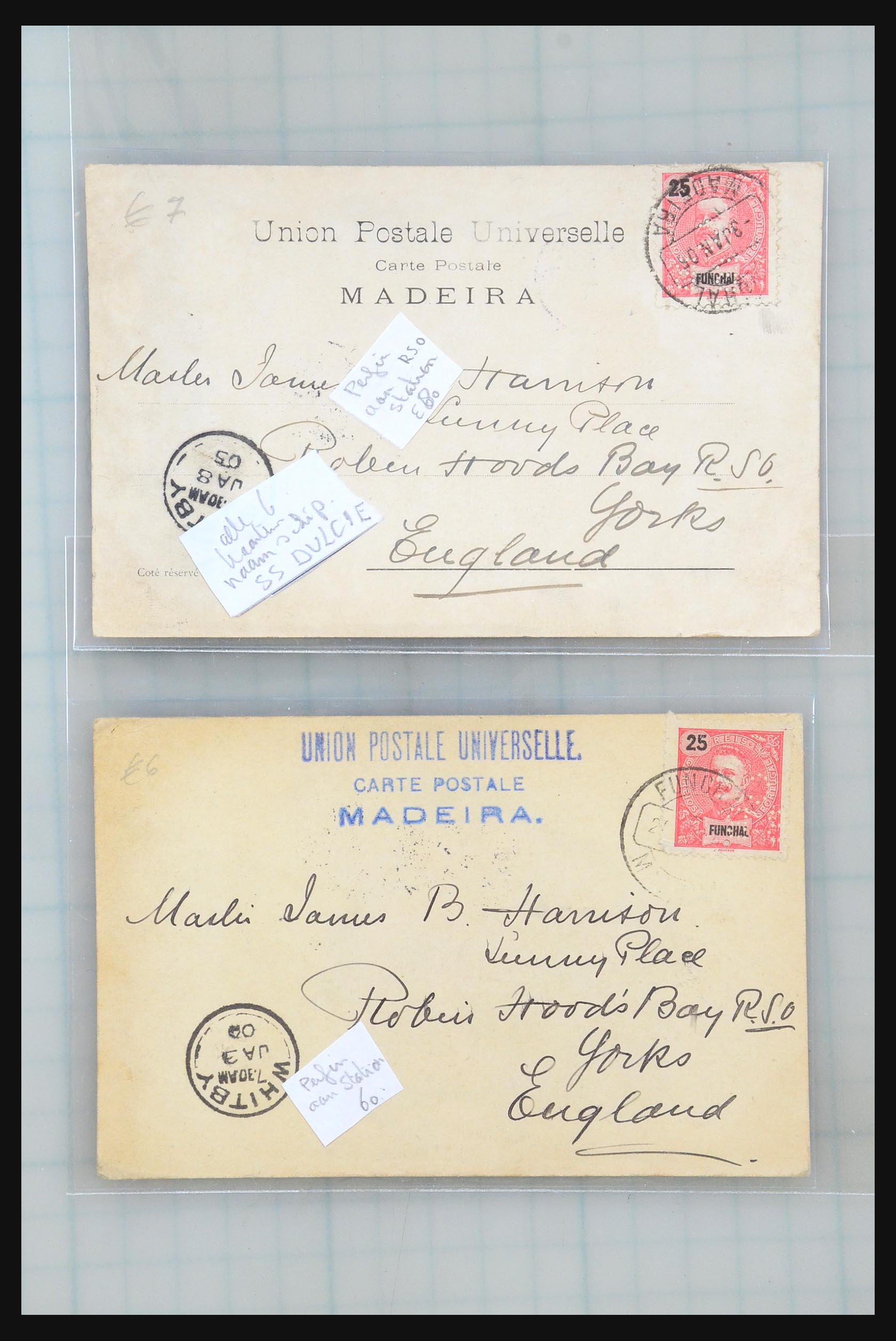 31358 148 - 31358 Portugal/Luxemburg/Griekenland brieven 1880-1960.