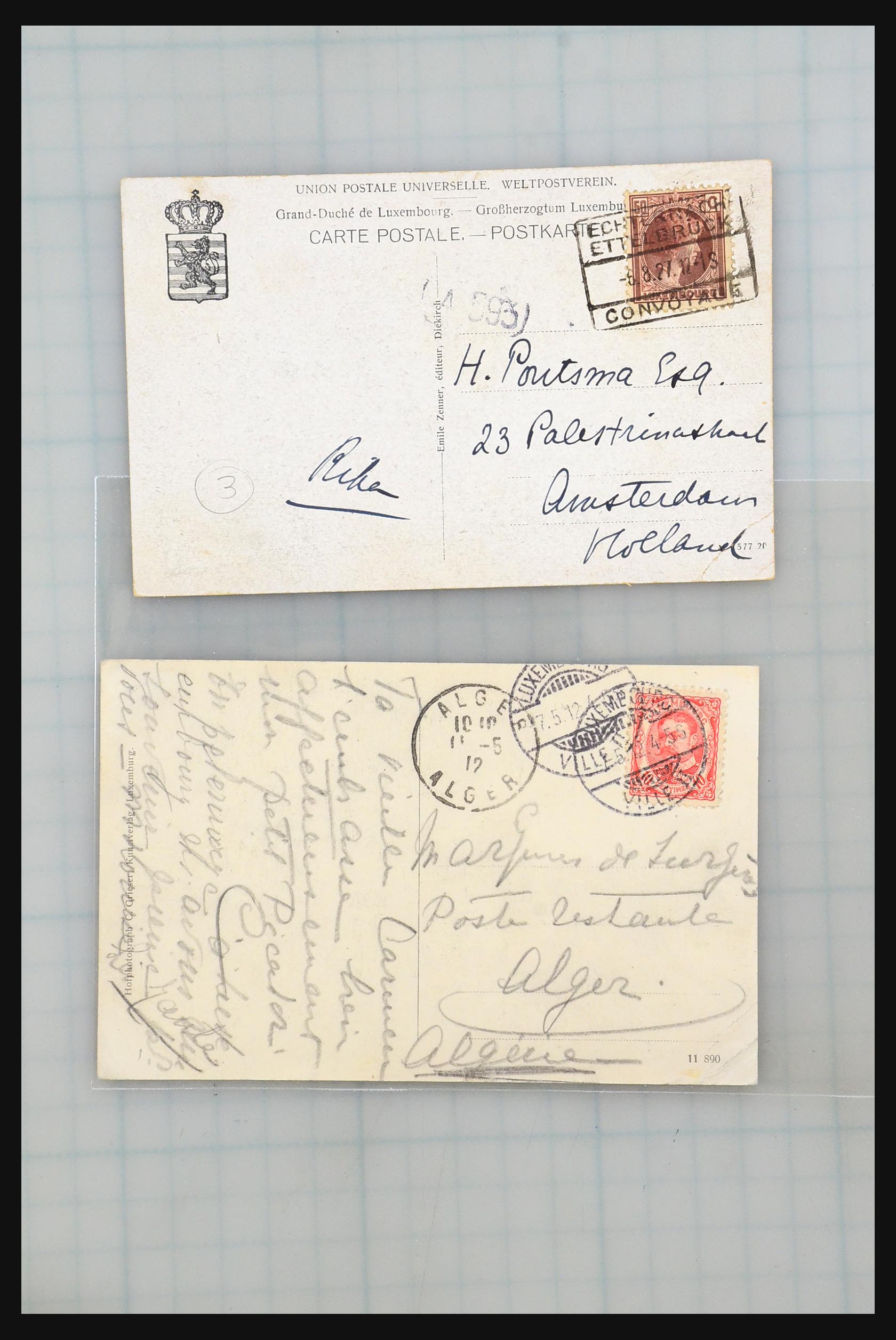 31358 175 - 31358 Portugal/Luxemburg/Griekenland brieven 1880-1960.