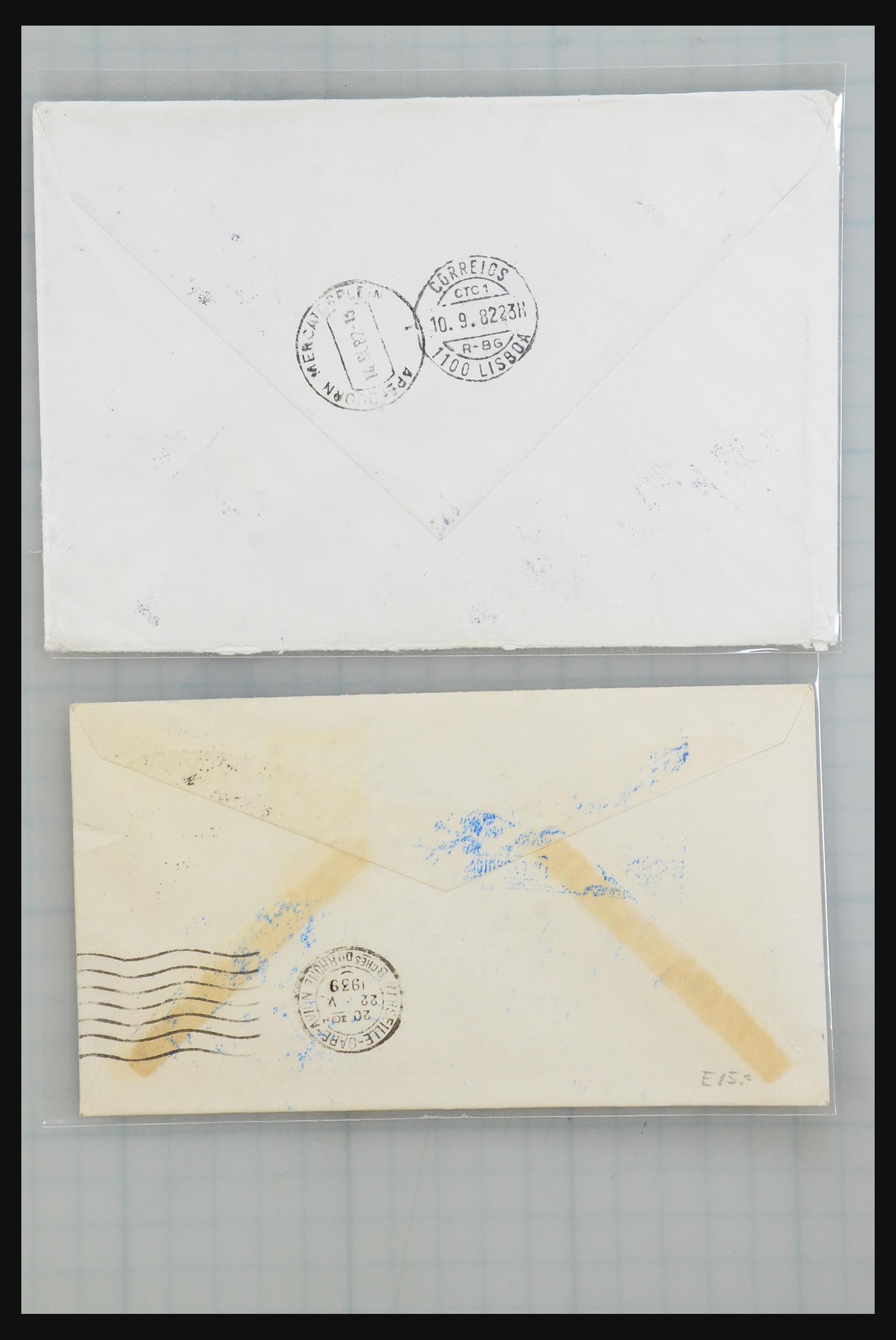 31358 222 - 31358 Portugal/Luxemburg/Griekenland brieven 1880-1960.