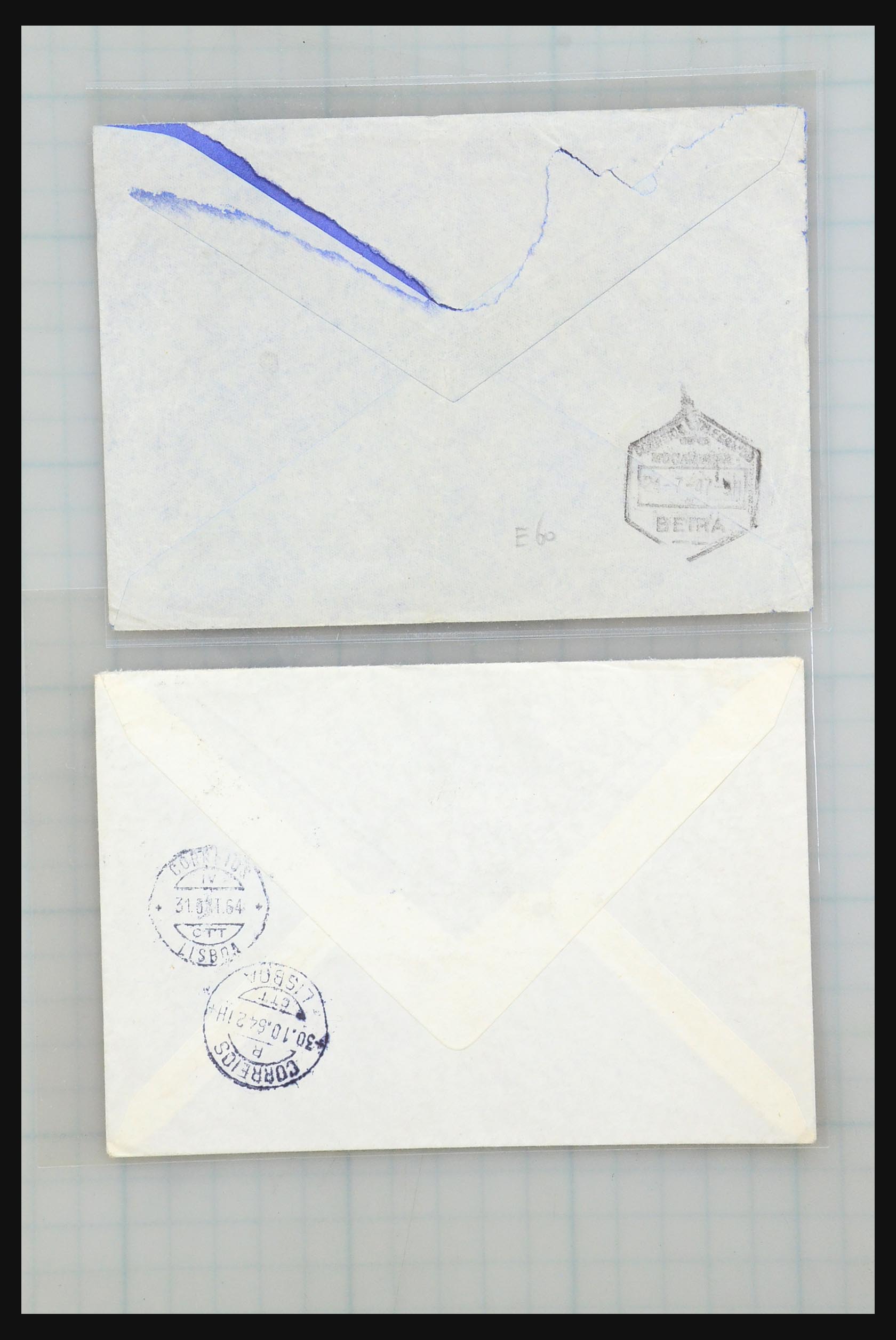 31358 225 - 31358 Portugal/Luxemburg/Griekenland brieven 1880-1960.