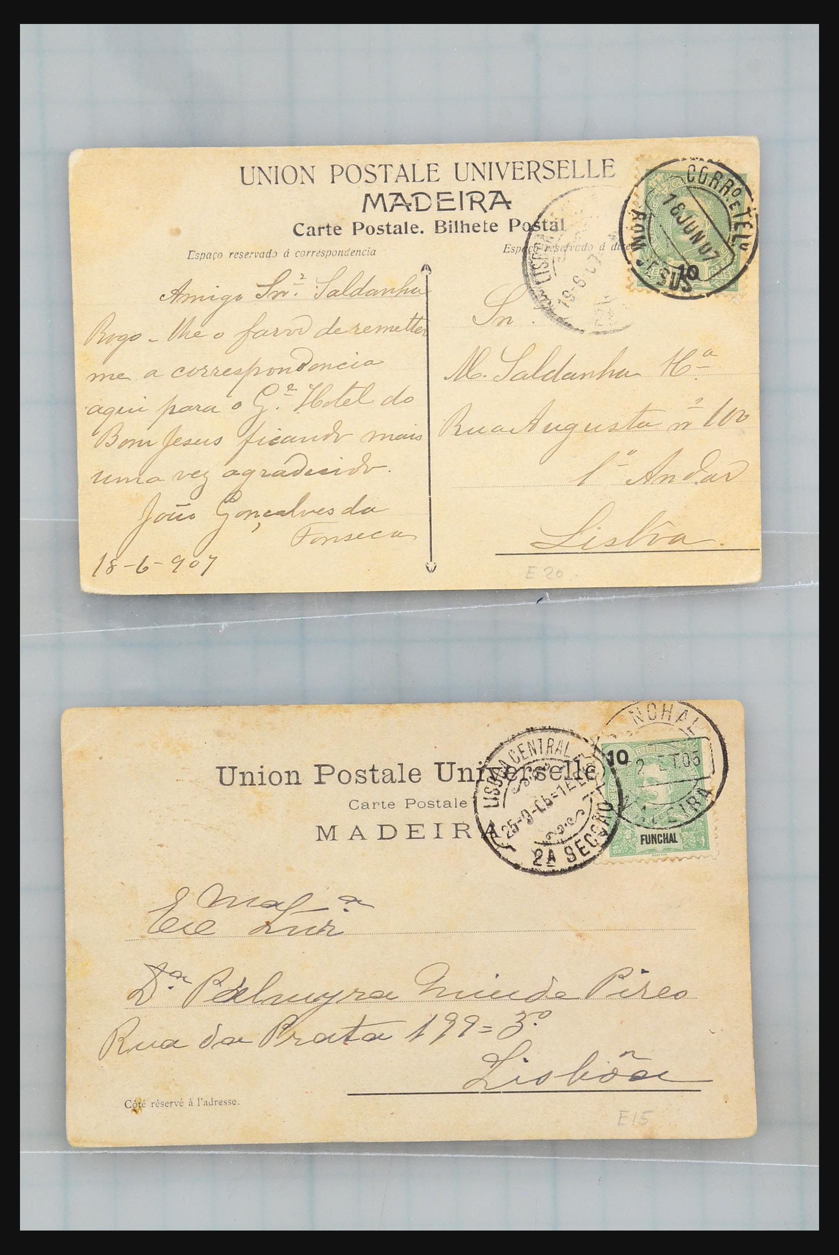 31358 243 - 31358 Portugal/Luxemburg/Griekenland brieven 1880-1960.