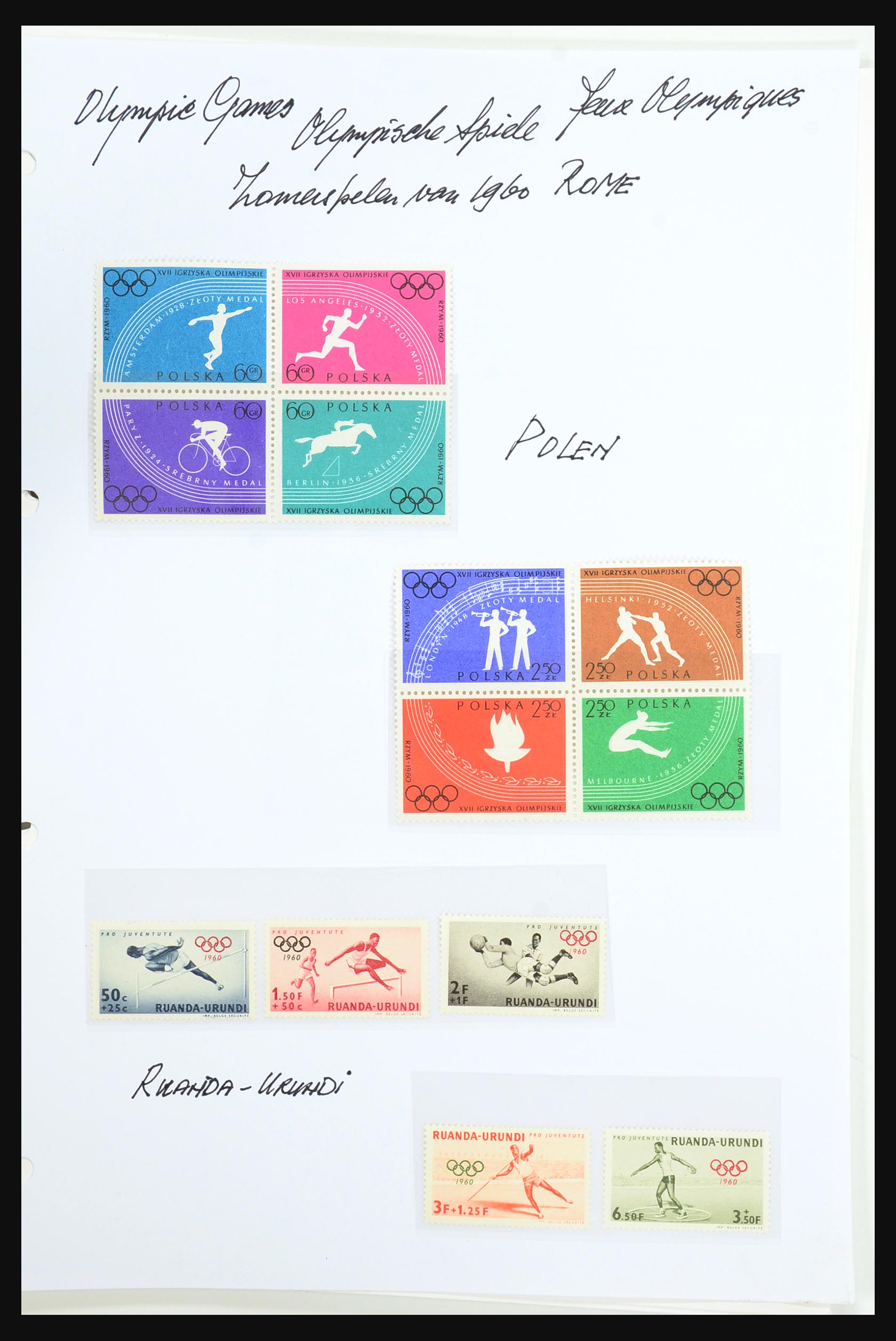31518 0118 - 31518 Olympische Spelen 1896-1996.