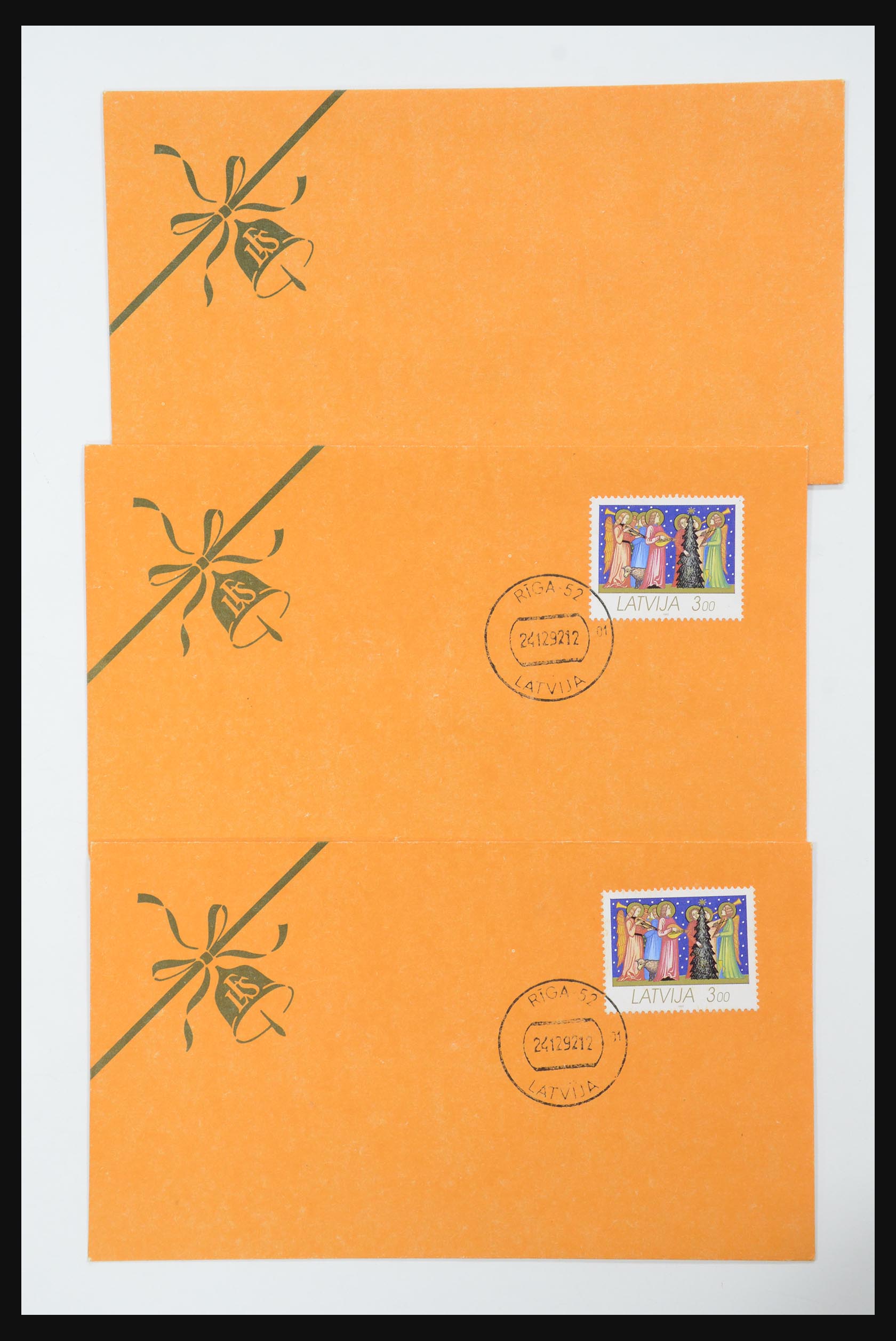 31584 568 - 31584 Letland brieven/FDC's en postwaardestukken 1990-1992.