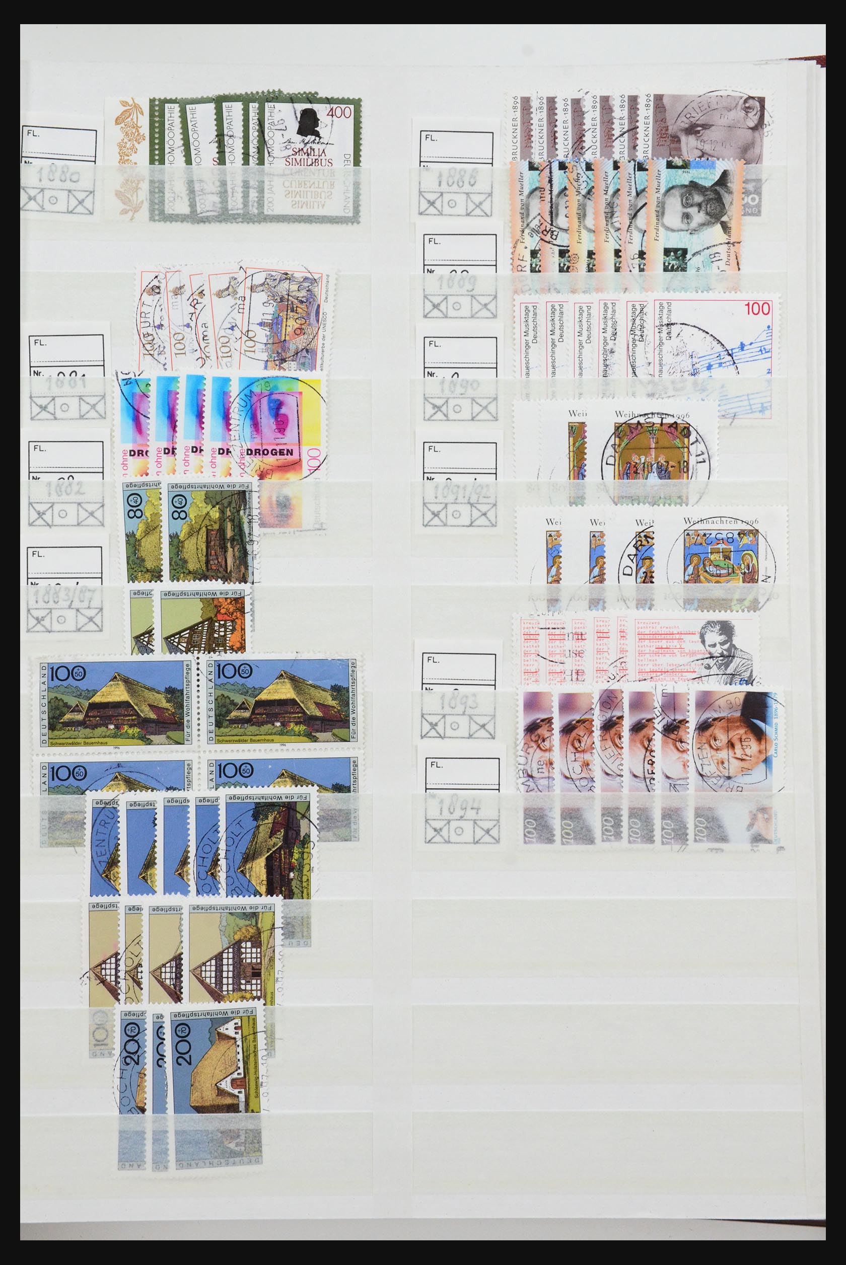 31636 100 - 31636 Bundespost 1949-2009.