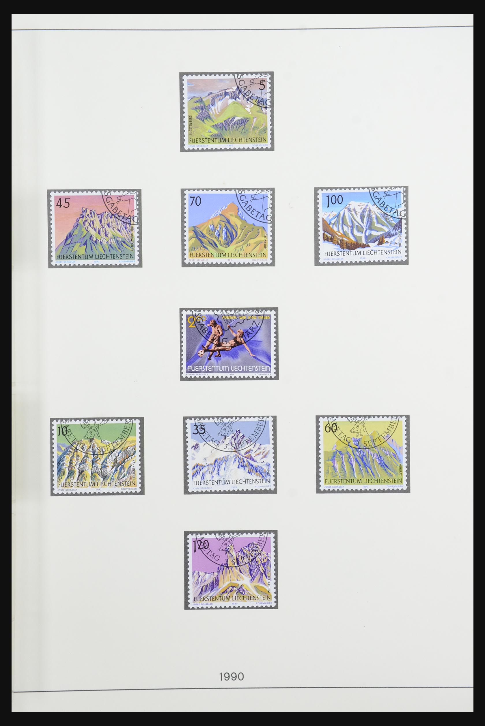 31805 186 - 31805 Liechtenstein 1912-2001.