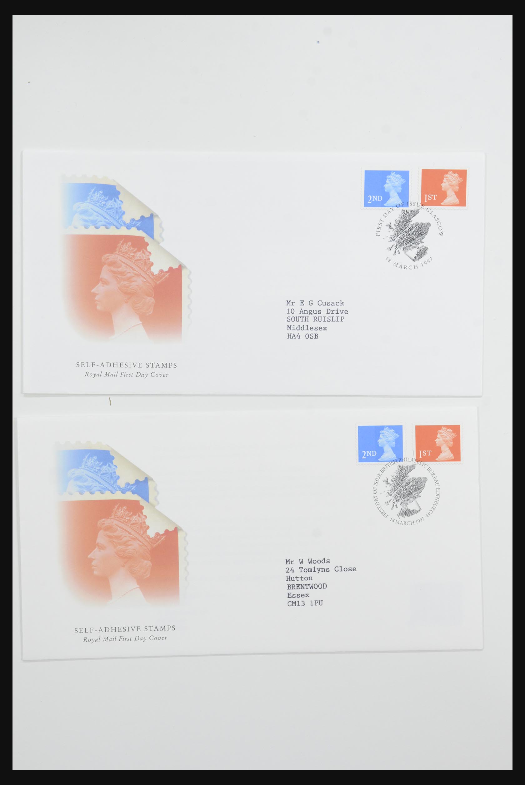 31832 407 - 31832 Engeland FDC's 1964-2008.