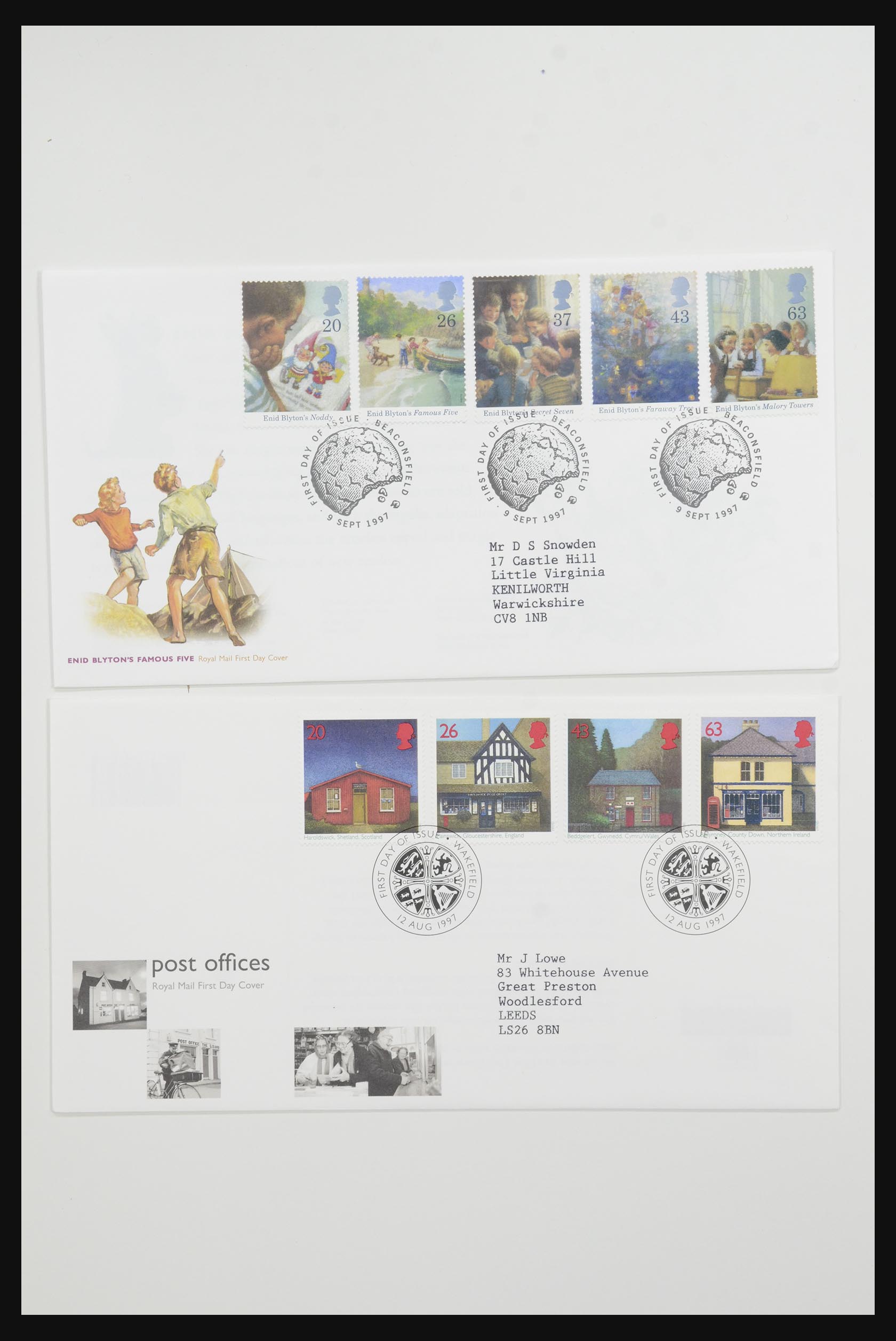 31832 419 - 31832 Engeland FDC's 1964-2008.