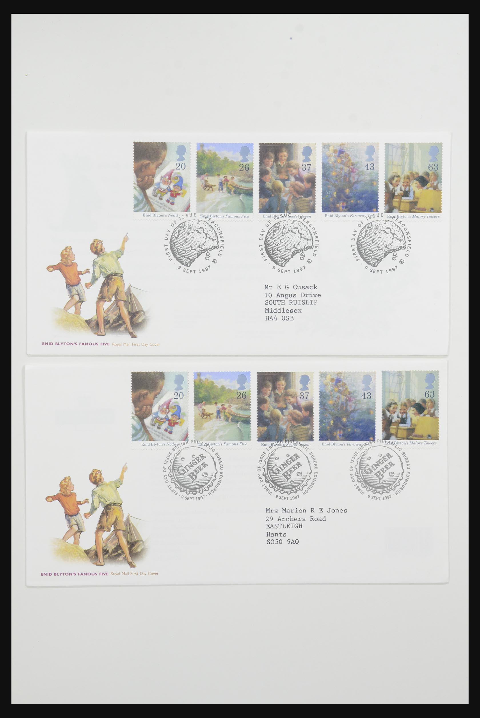 31832 420 - 31832 Engeland FDC's 1964-2008.