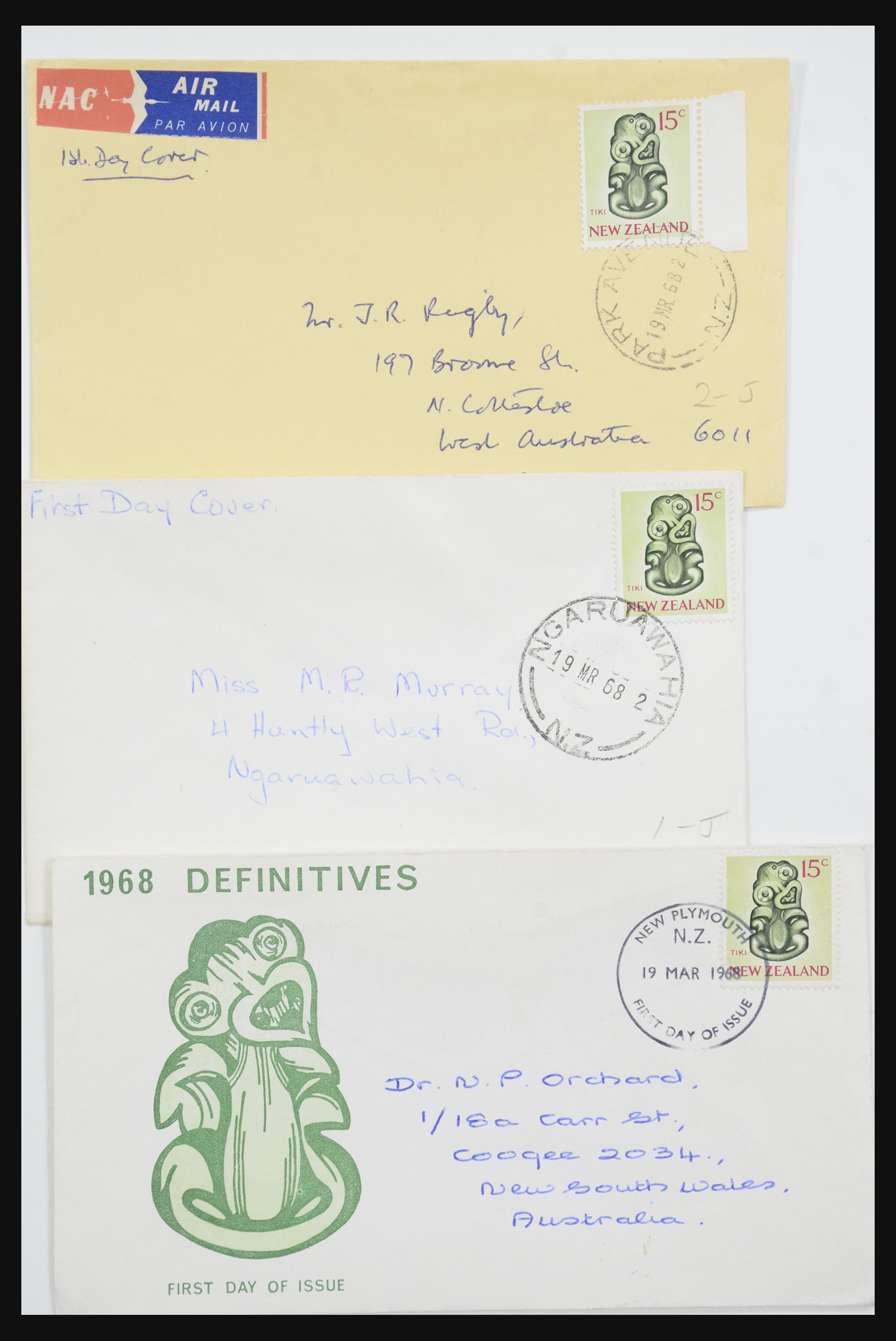 31951 118 - 31951 Nieuw Zeeland FDC's ca. 1960-1970.