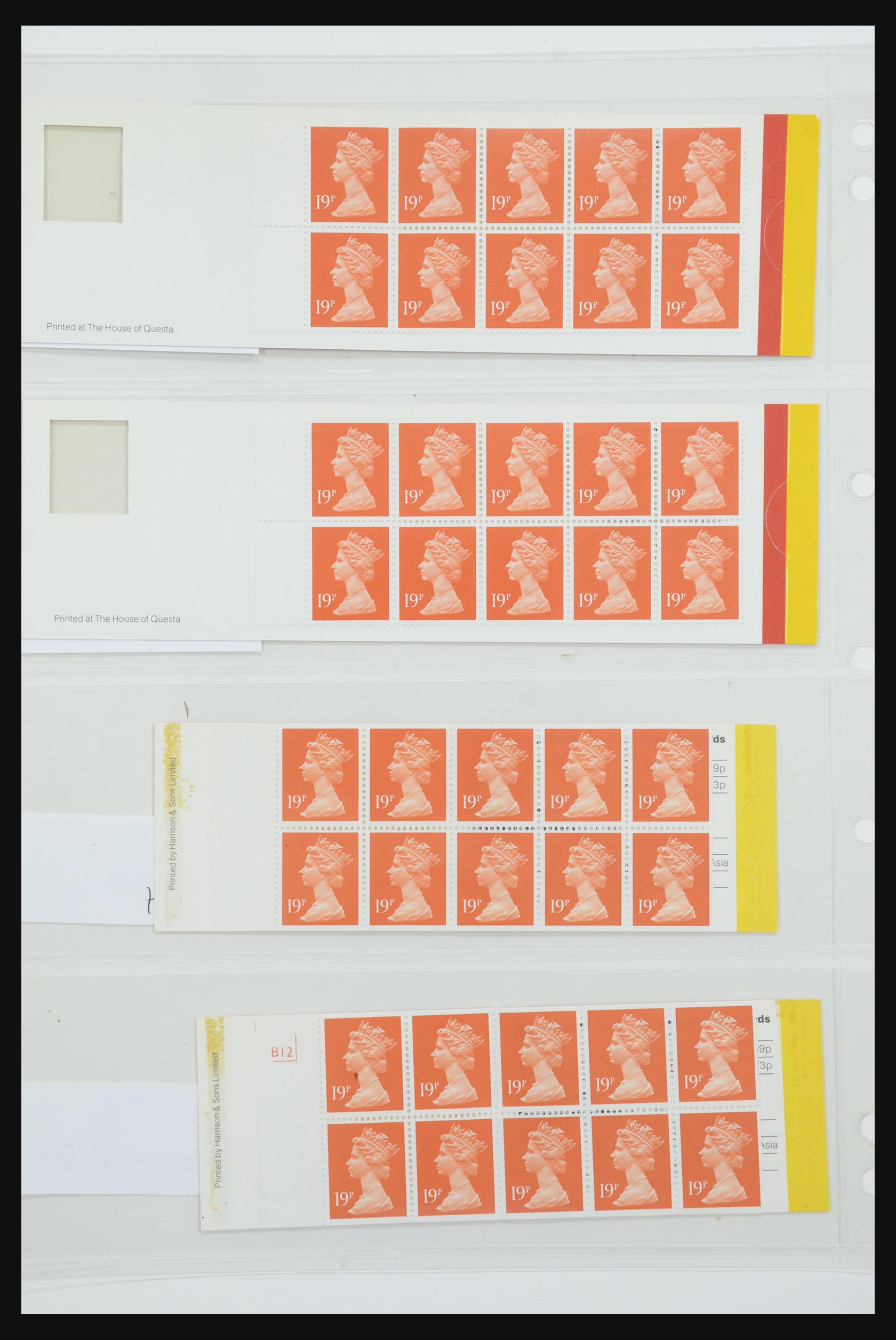 31959 072 - 31959 Engeland postzegelboekjes 1987-2016!!