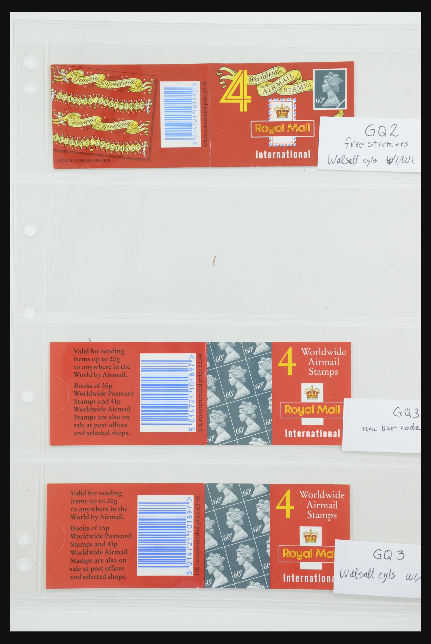 31959 077 - 31959 Engeland postzegelboekjes 1987-2016!!