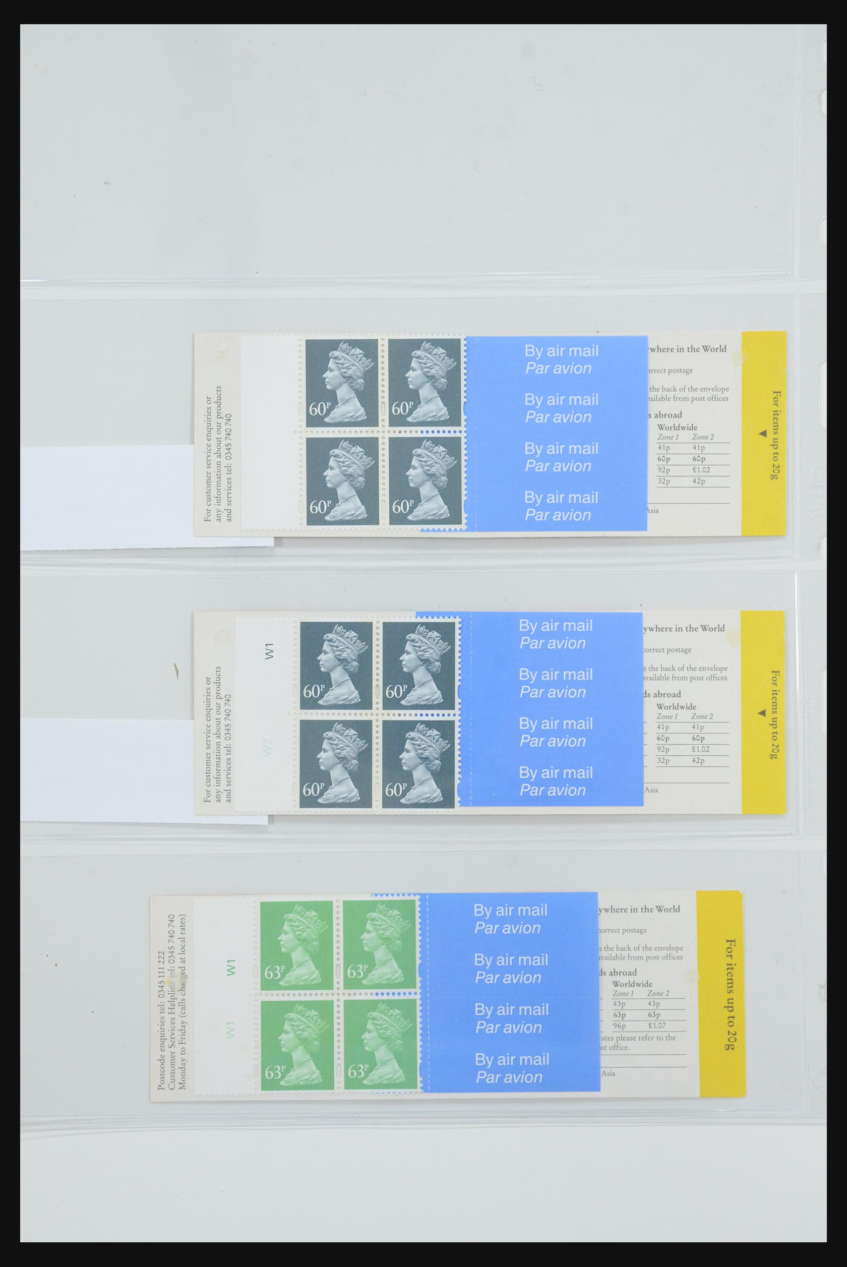 31959 080 - 31959 Engeland postzegelboekjes 1987-2016!!