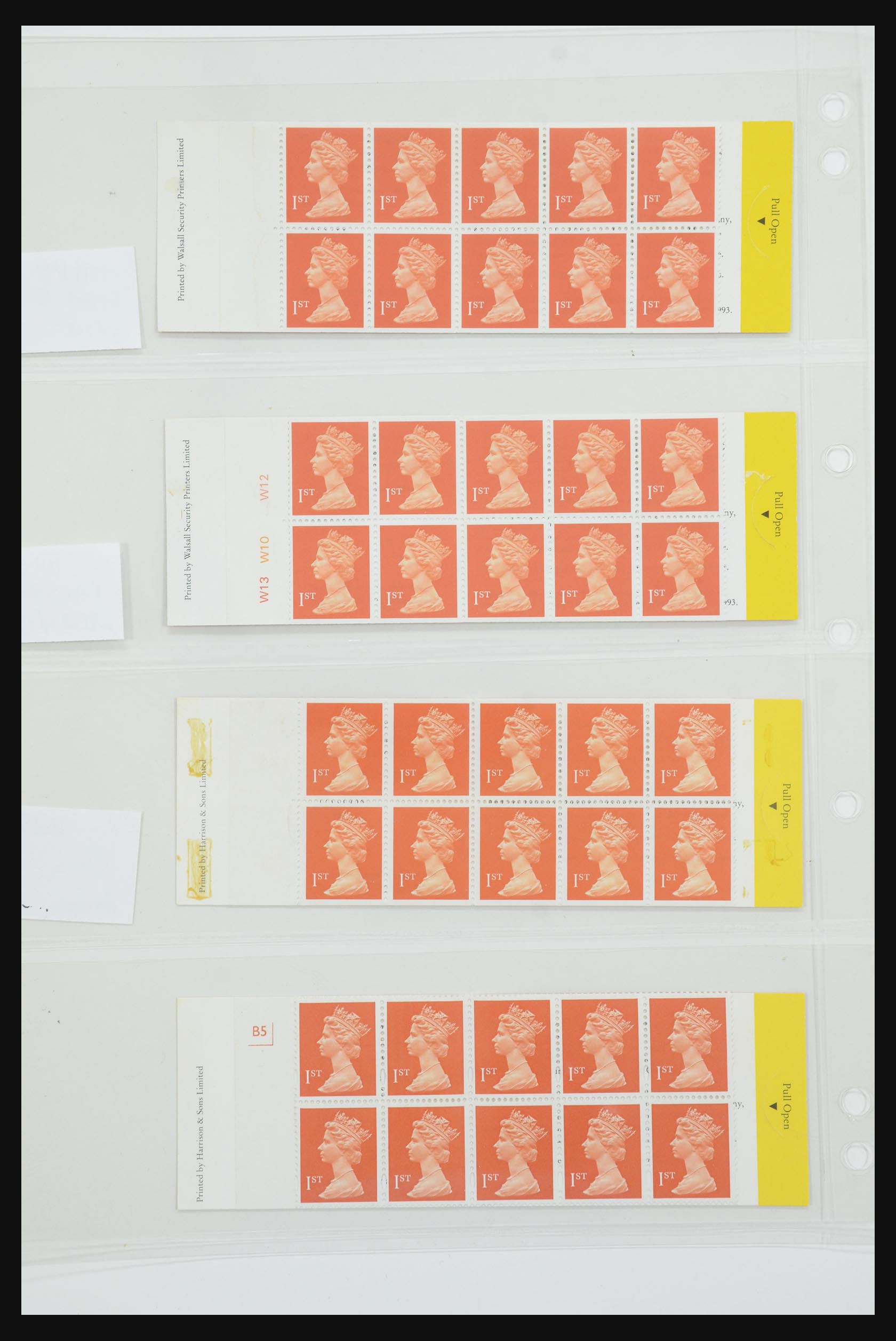 31959 104 - 31959 Engeland postzegelboekjes 1987-2016!!