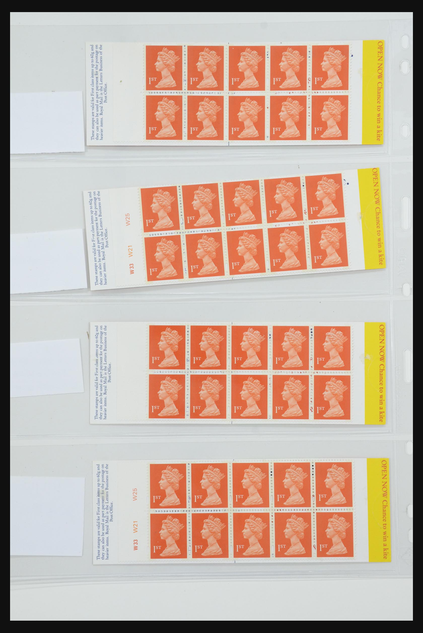31959 114 - 31959 Engeland postzegelboekjes 1987-2016!!