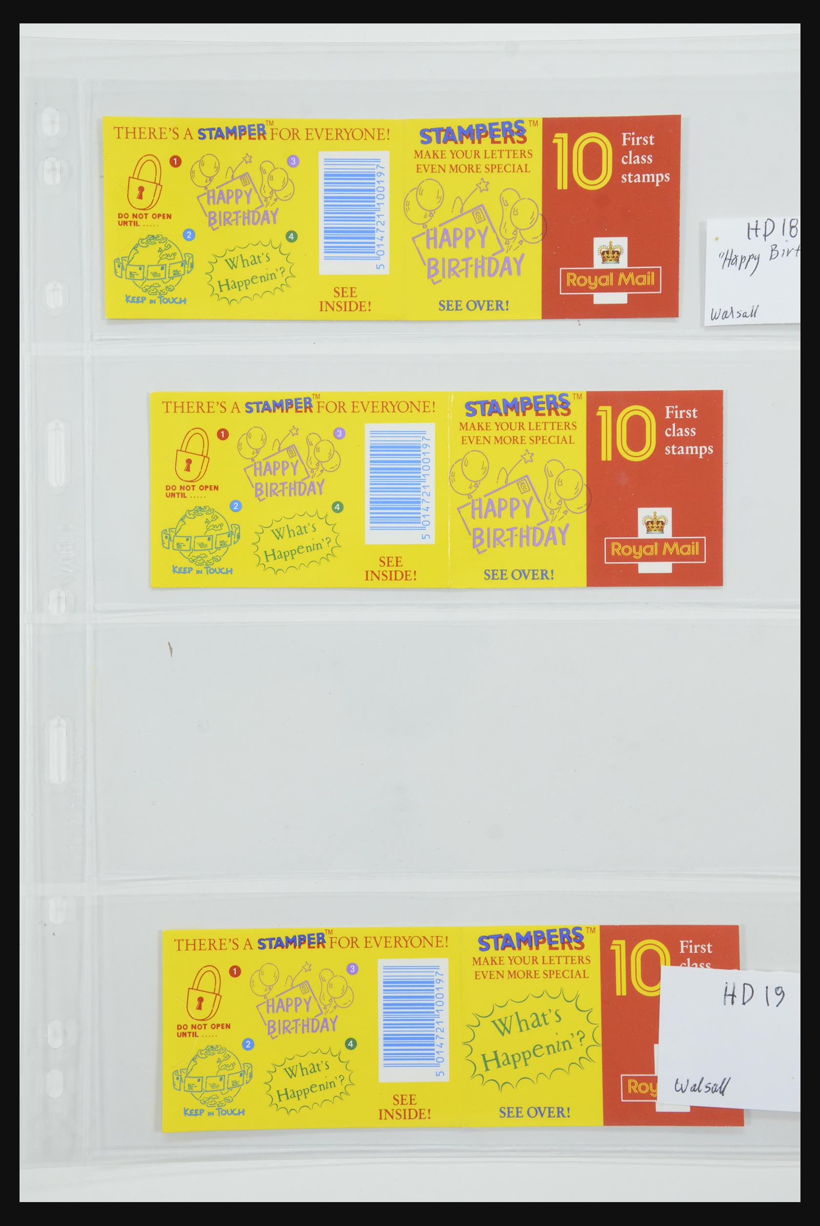31959 117 - 31959 Engeland postzegelboekjes 1987-2016!!