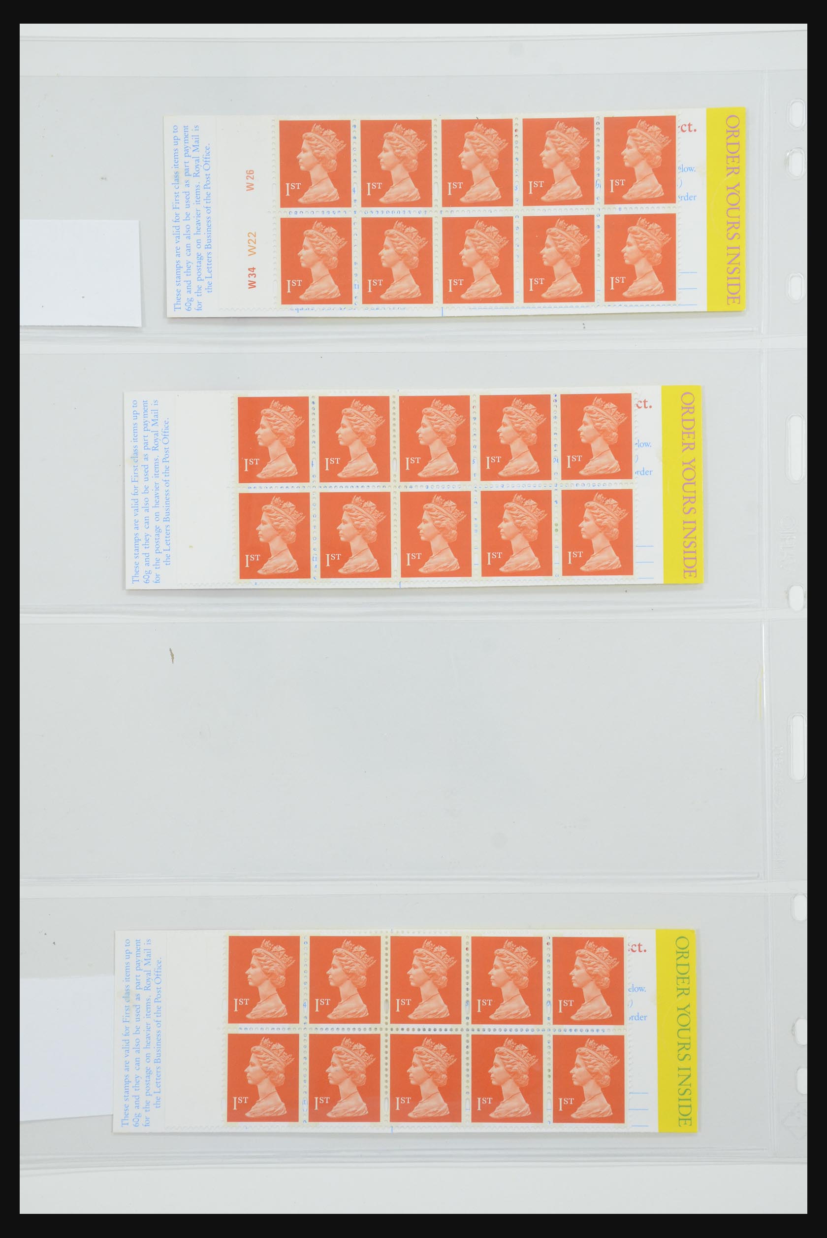 31959 118 - 31959 Engeland postzegelboekjes 1987-2016!!