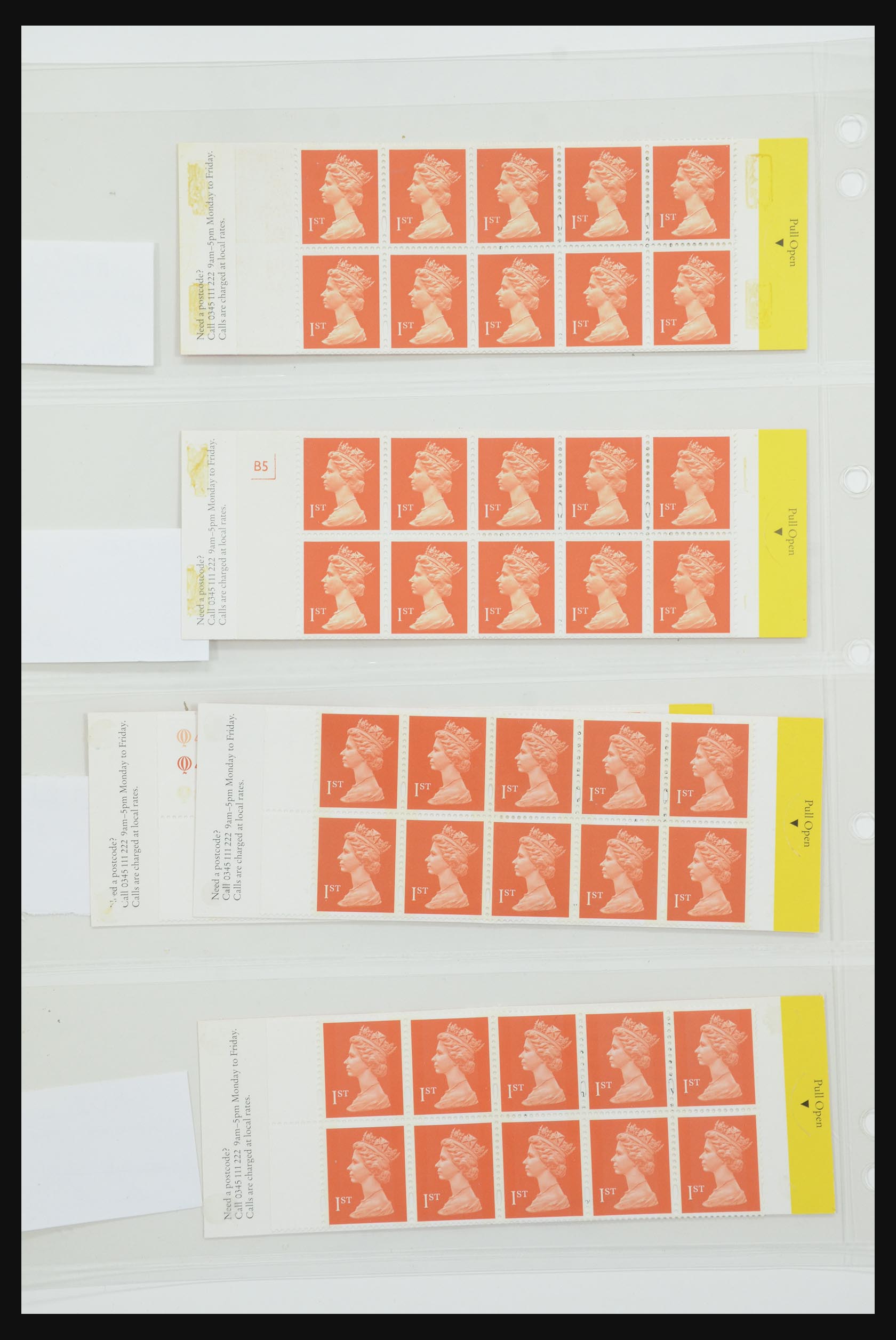 31959 120 - 31959 Engeland postzegelboekjes 1987-2016!!