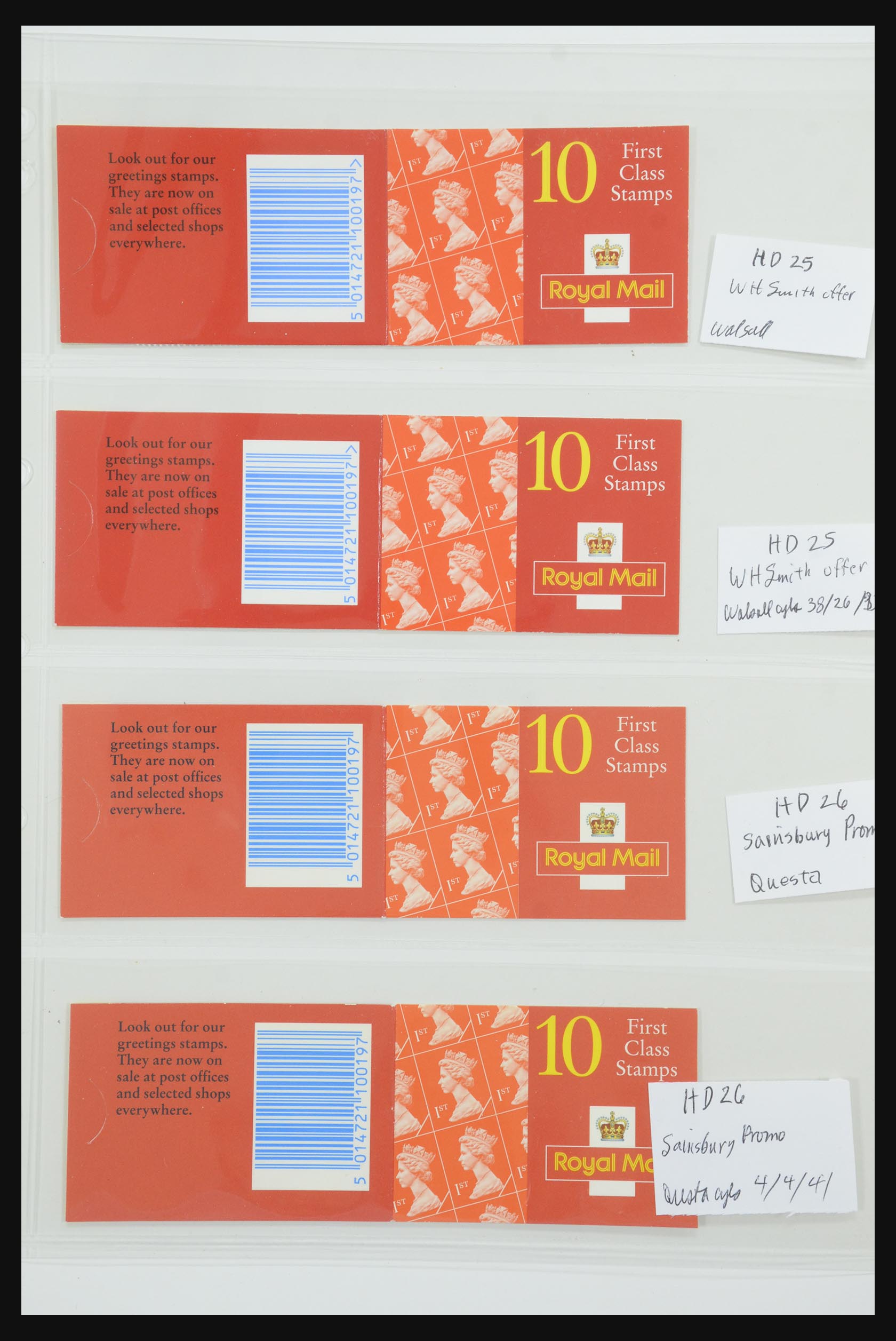 31959 125 - 31959 Engeland postzegelboekjes 1987-2016!!