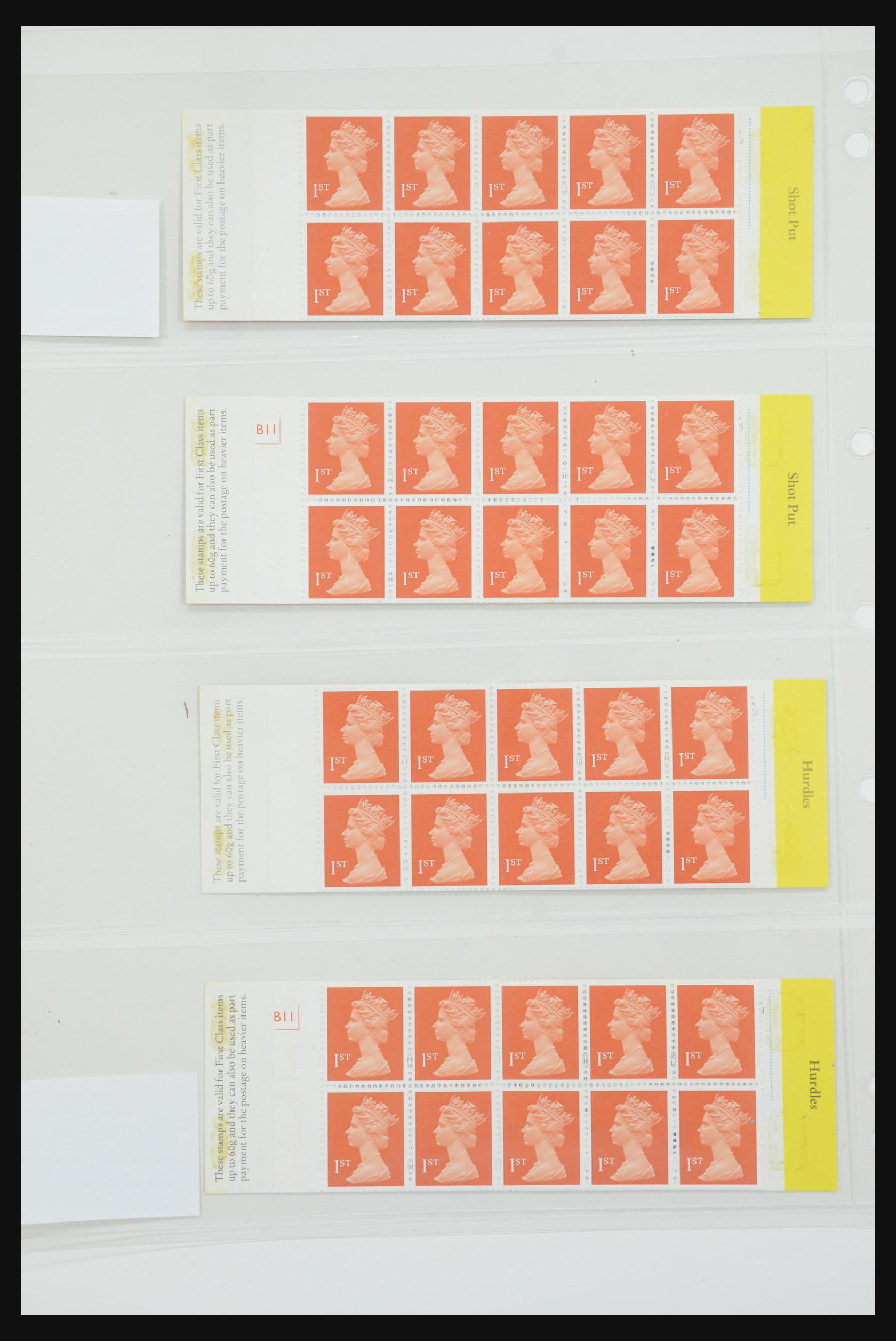 31959 132 - 31959 Engeland postzegelboekjes 1987-2016!!