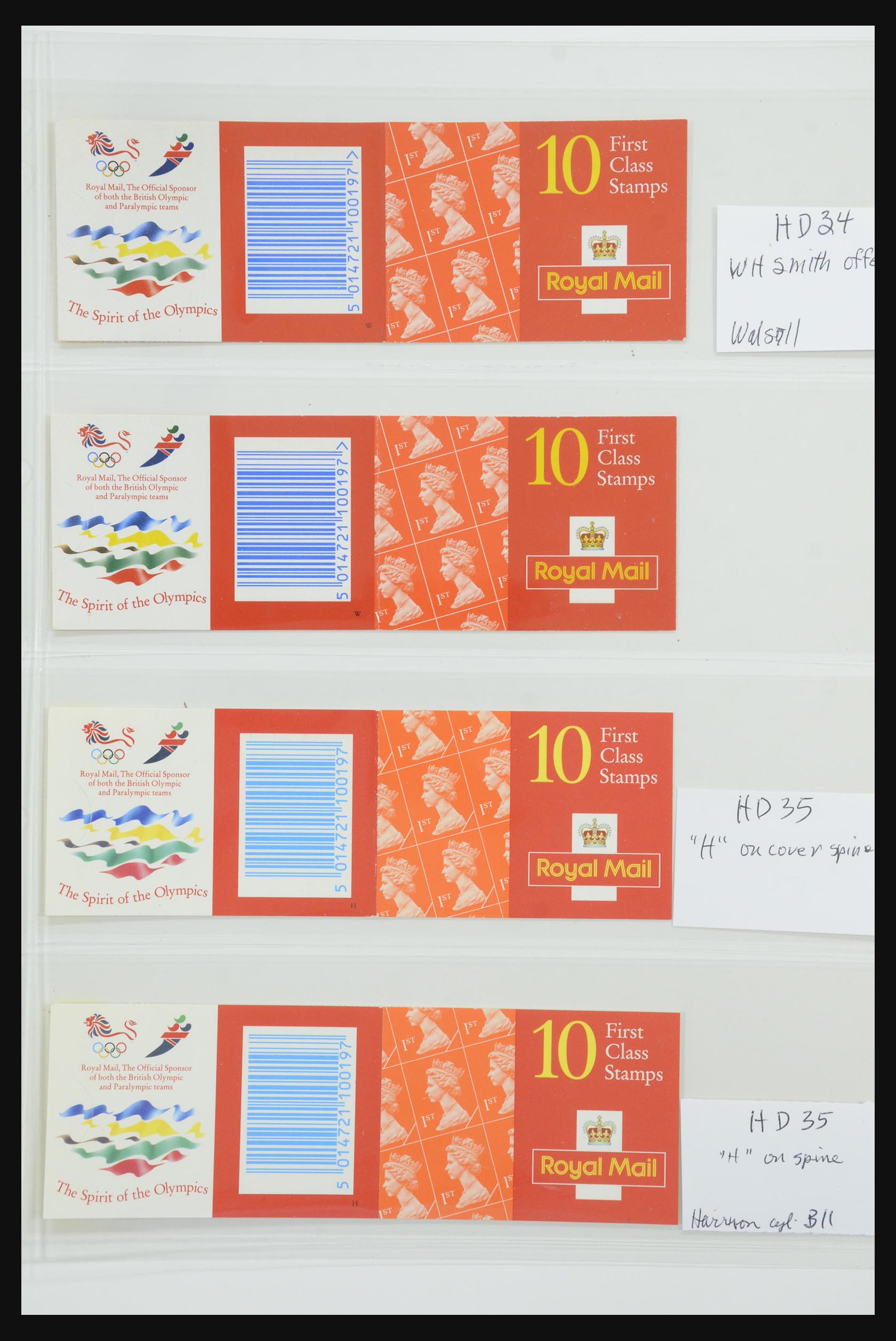 31959 135 - 31959 Engeland postzegelboekjes 1987-2016!!