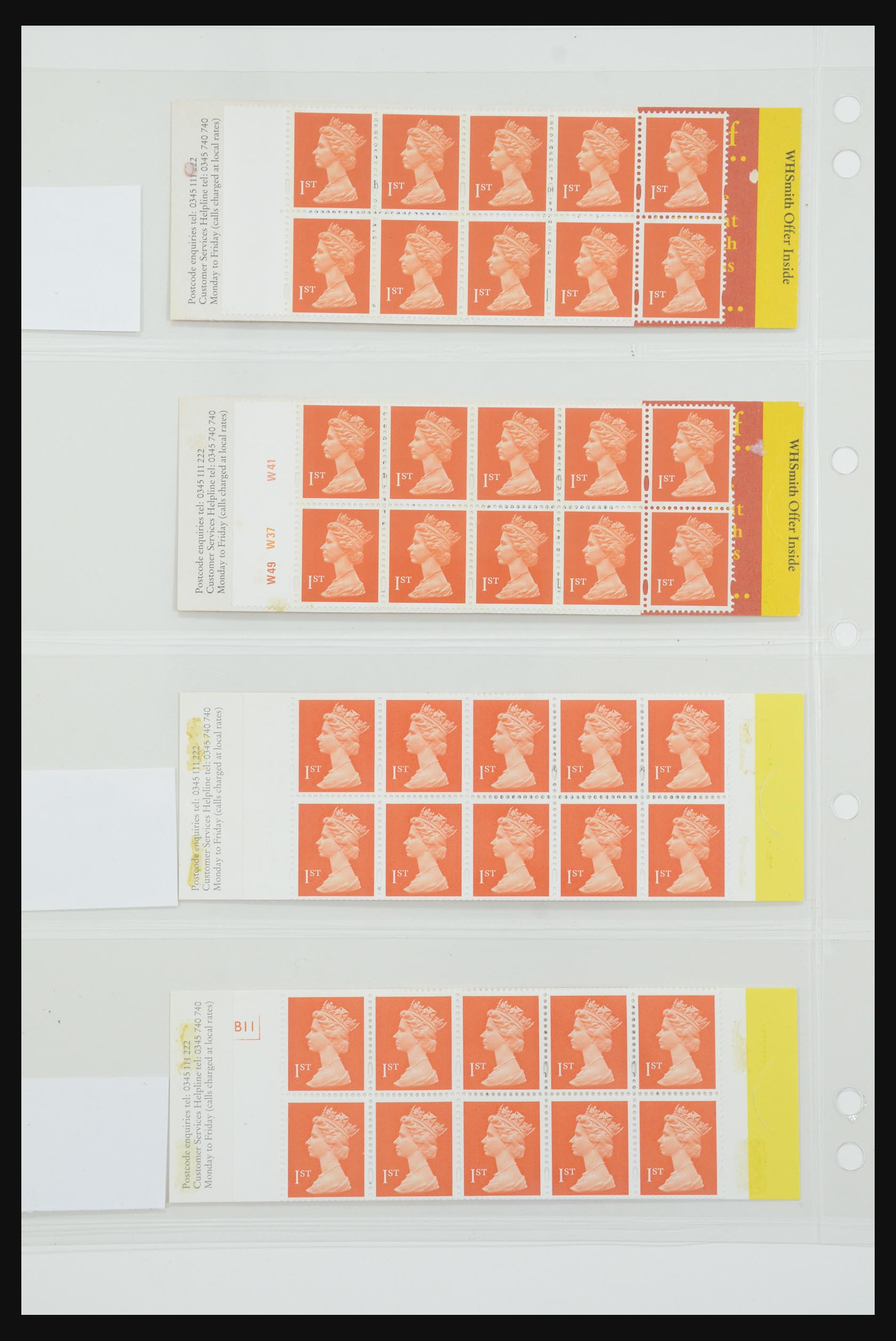 31959 136 - 31959 Engeland postzegelboekjes 1987-2016!!