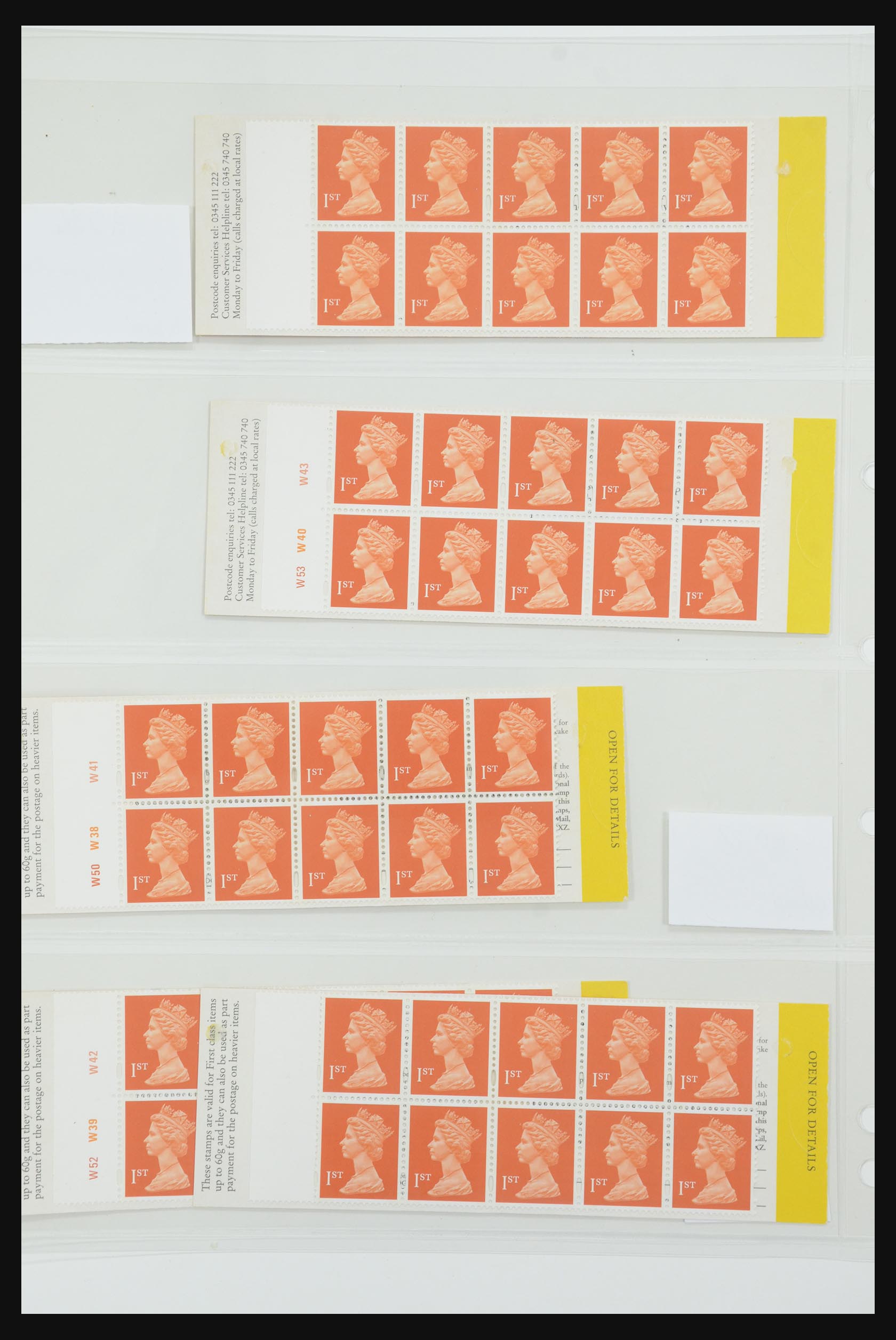 31959 138 - 31959 Engeland postzegelboekjes 1987-2016!!