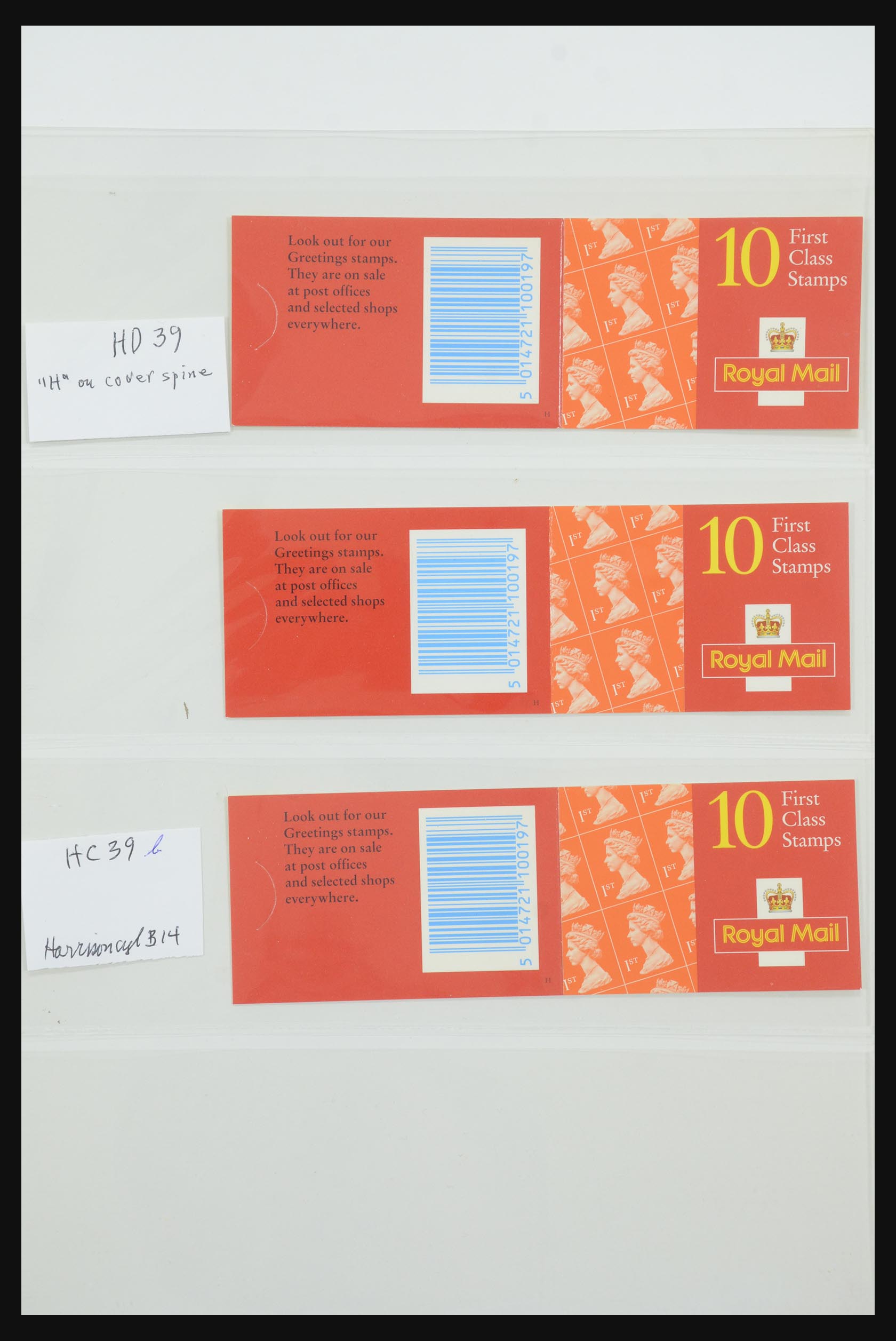 31959 141 - 31959 Engeland postzegelboekjes 1987-2016!!
