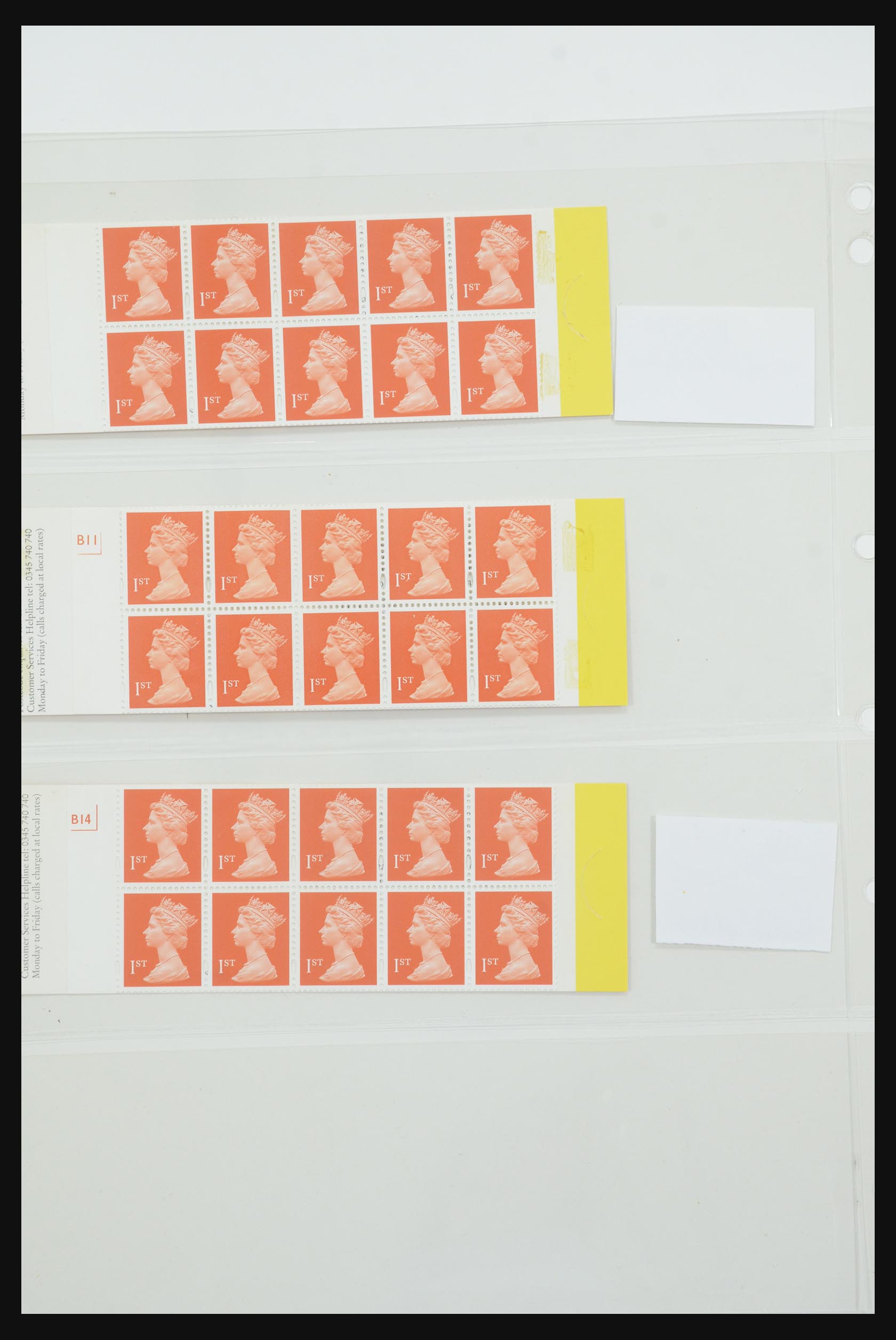 31959 142 - 31959 Engeland postzegelboekjes 1987-2016!!