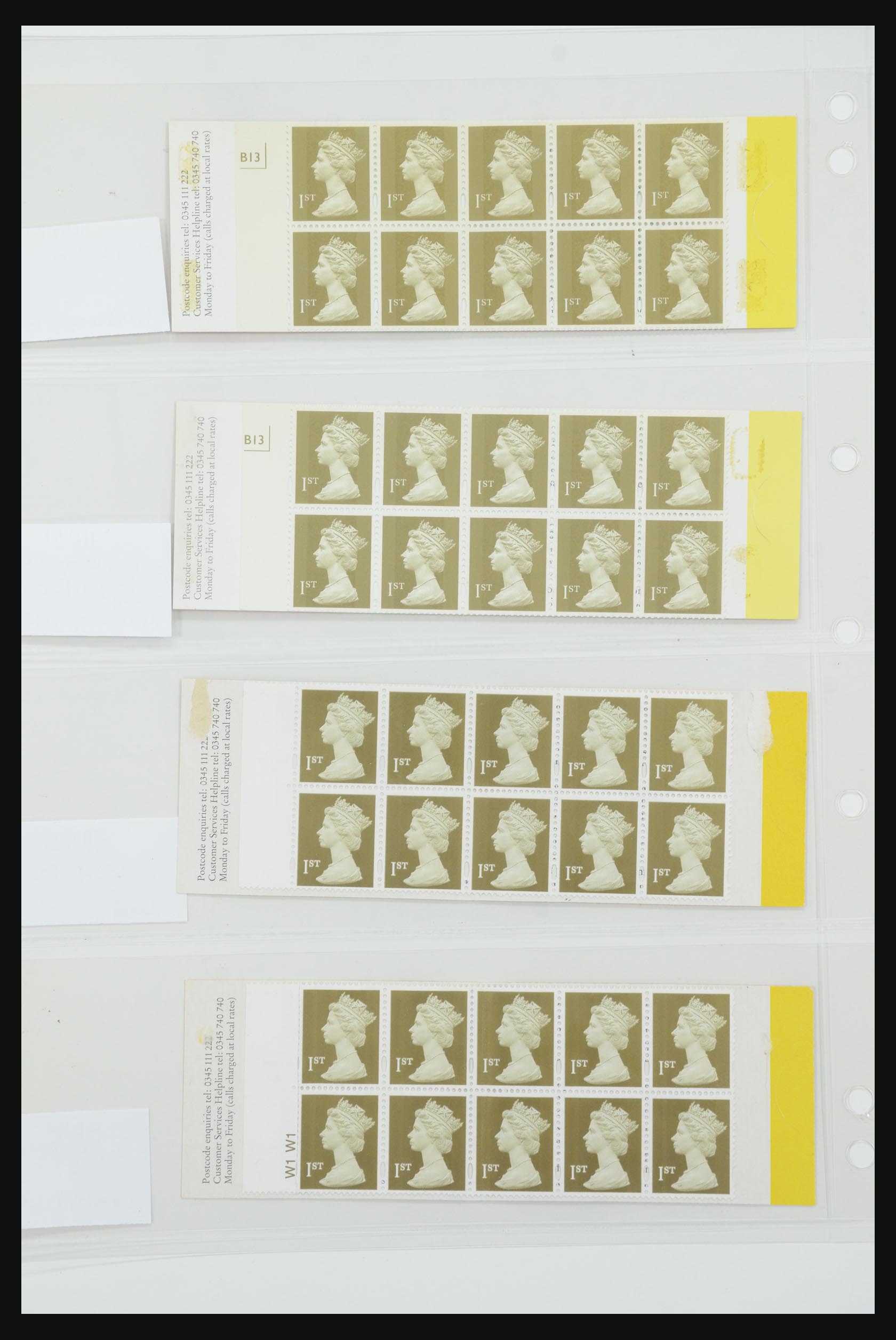 31959 146 - 31959 Engeland postzegelboekjes 1987-2016!!