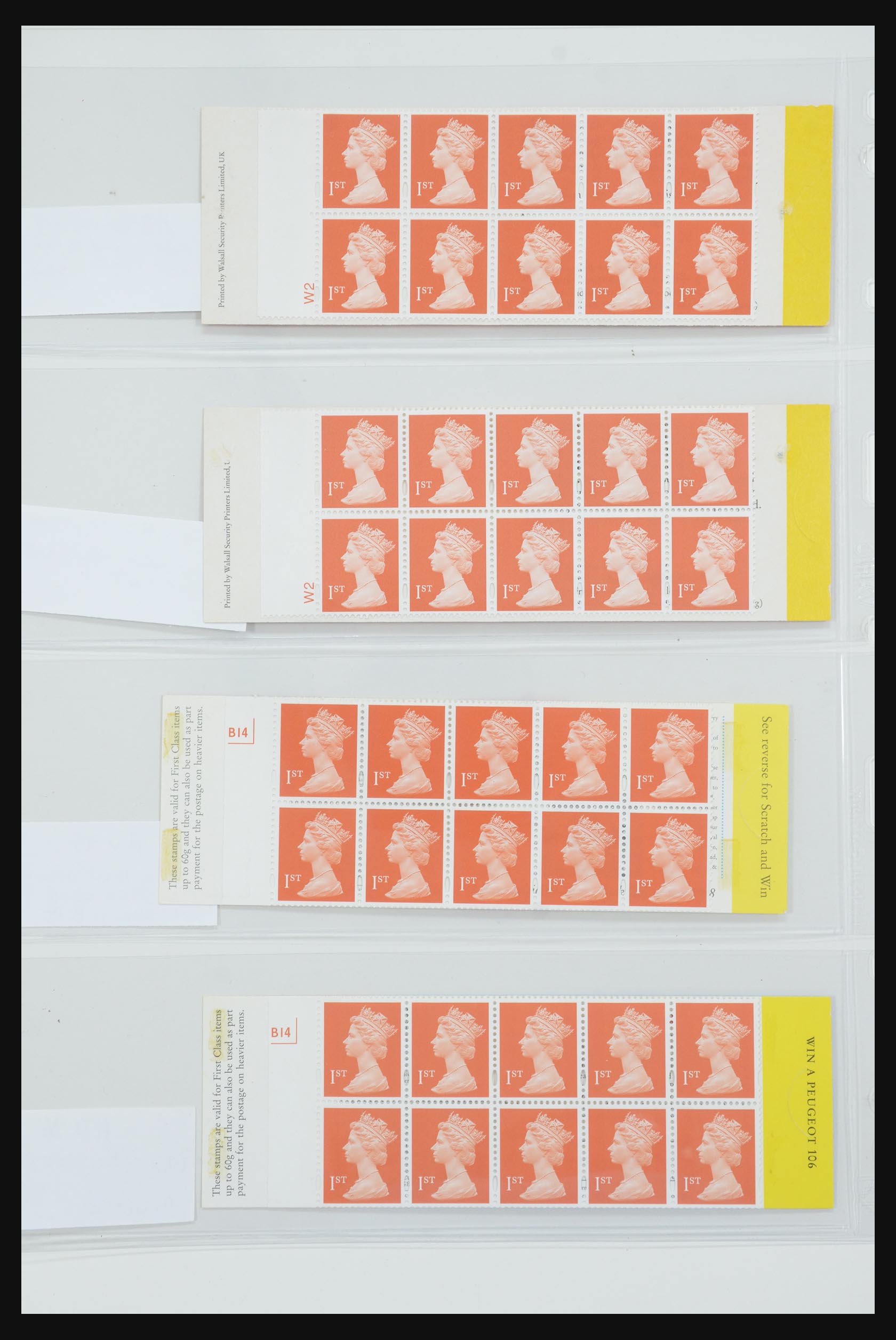 31959 150 - 31959 Engeland postzegelboekjes 1987-2016!!
